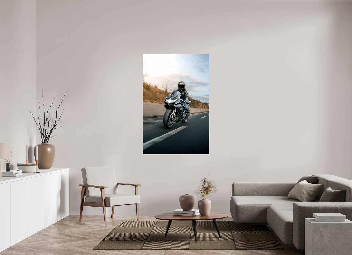 Rolling Shot Dynamique de la Suzuki GSX-R