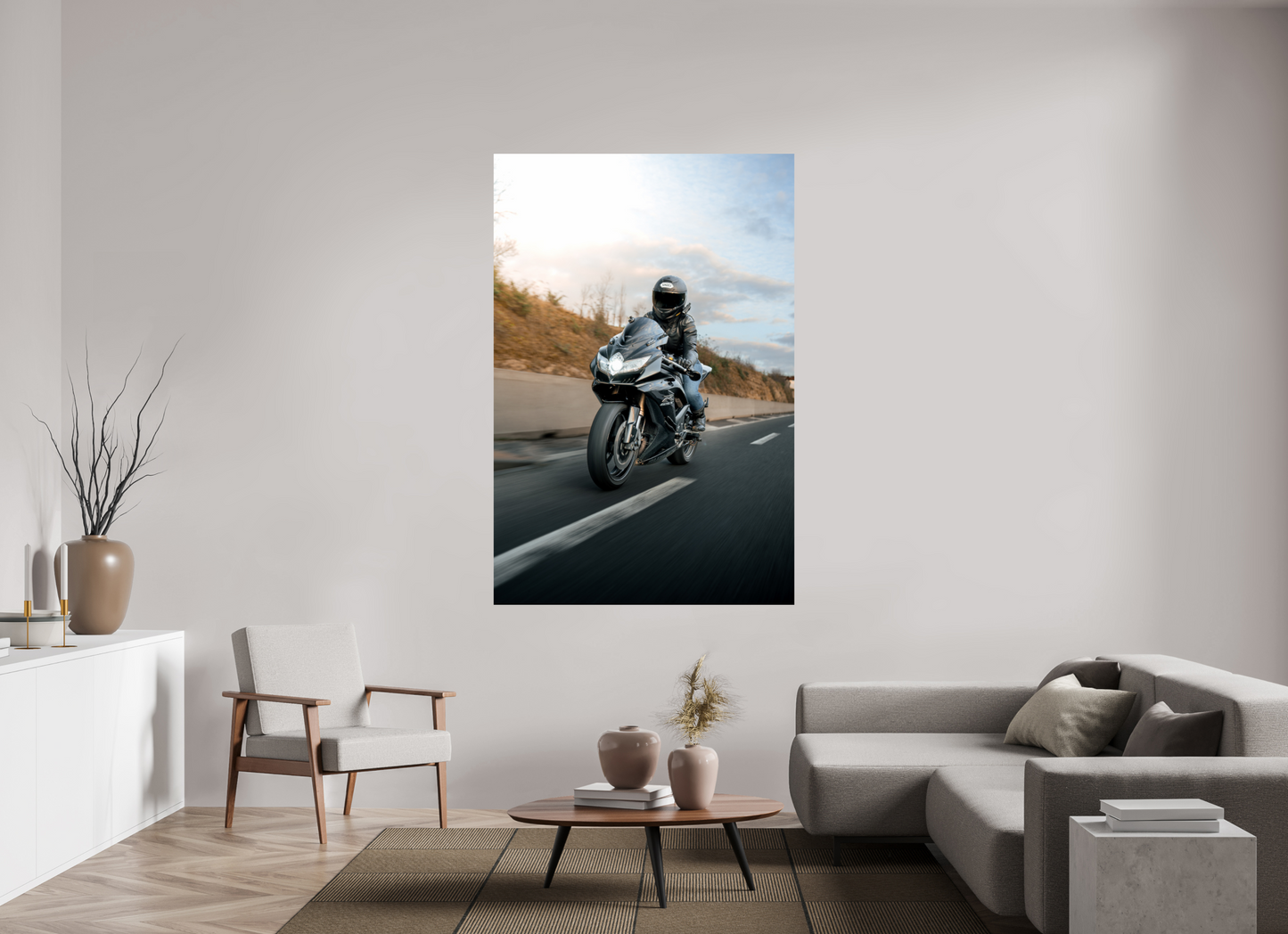 Rolling Shot Dynamique de la Suzuki GSX-R