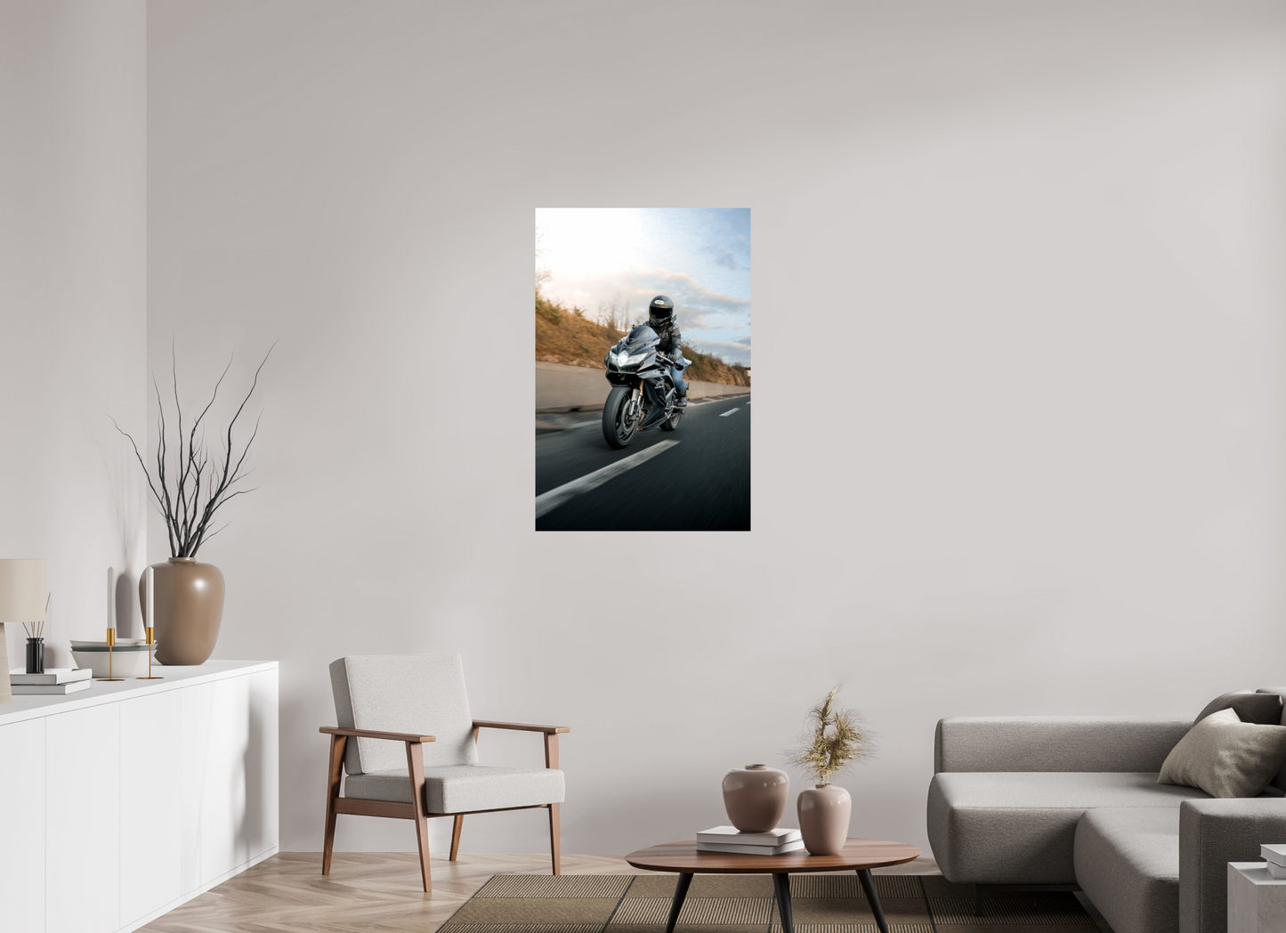 Rolling Shot Dynamique de la Suzuki GSX-R