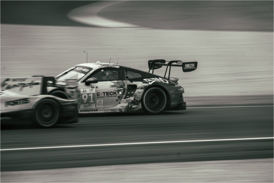 Porsche LMGT3 - Confrontation Intense aux 24h du Mans 2024
