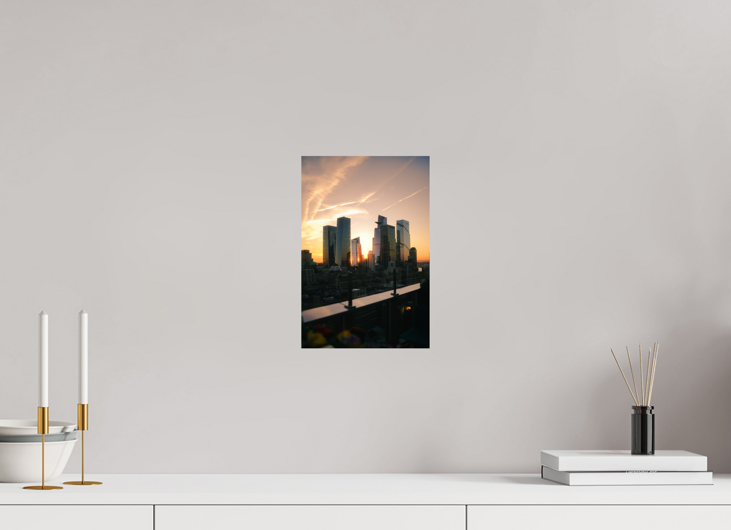 Crépuscule Urbain à New York