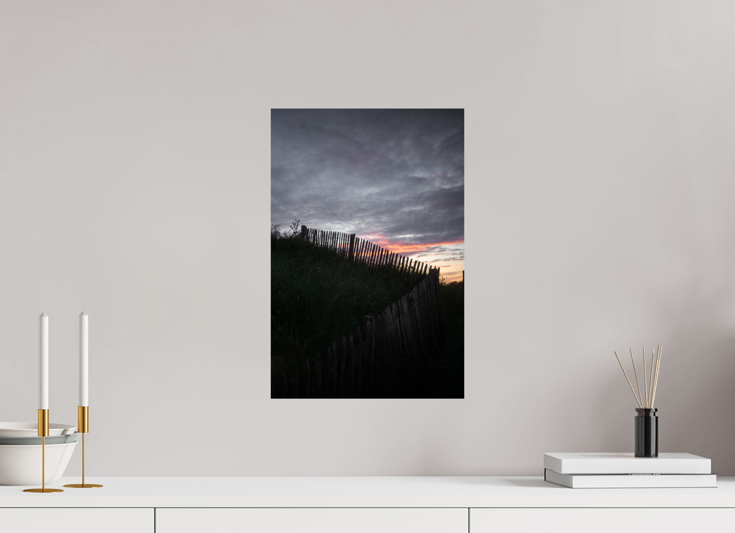 30 x 45 cm, Photo Print On Fuji Crystal DP II Photographie Murale - Bord de mer au couché de soleil