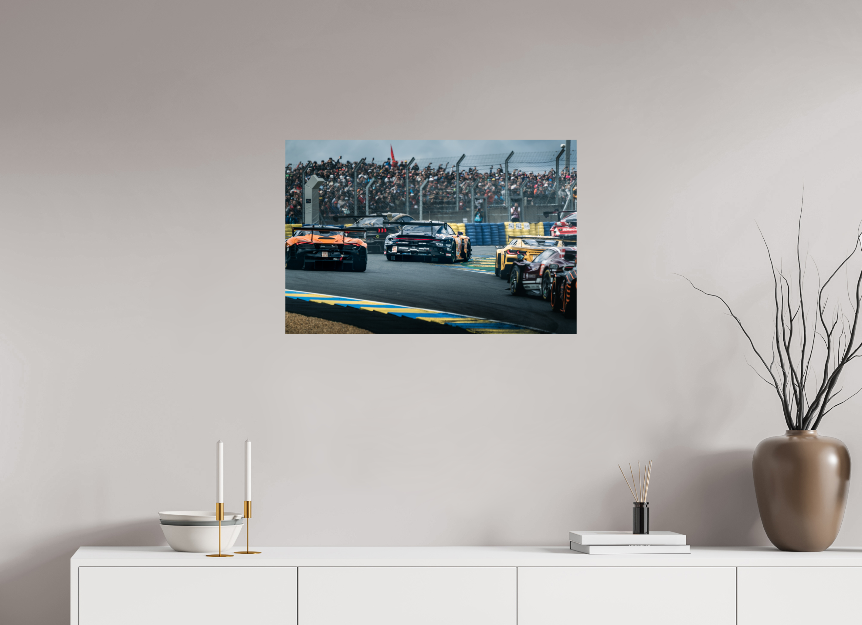 75 x 50 cm, Photo Print On Fuji Crystal DP II Photographie Murale - 24H Du Mans 2023
