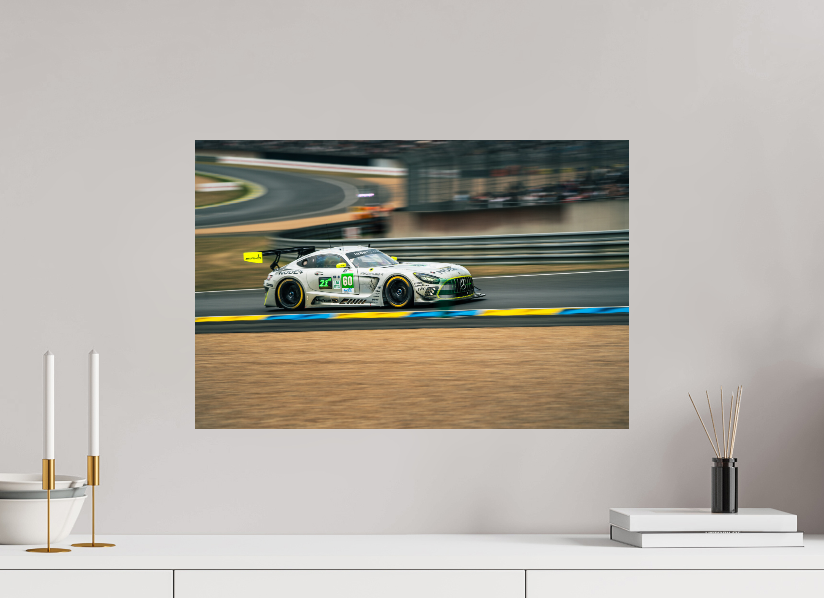 60 x 40 cm, Photo Print On Fuji Crystal DP II Photographie Murale - Mercedes GT3 N2