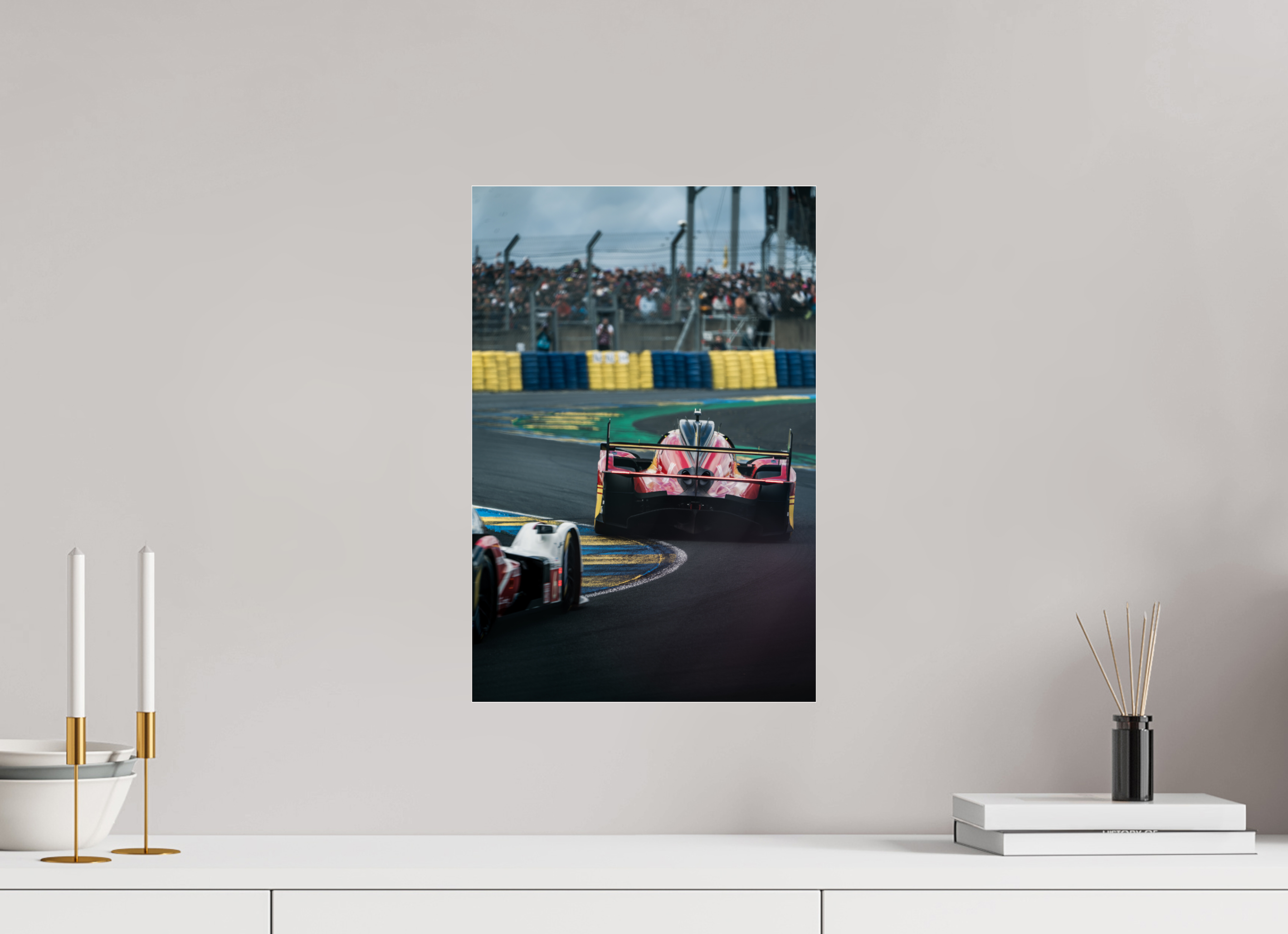 30 x 45 cm, Photo Print Under Acrylic Glass Photographie Murale - Ferrari 499P