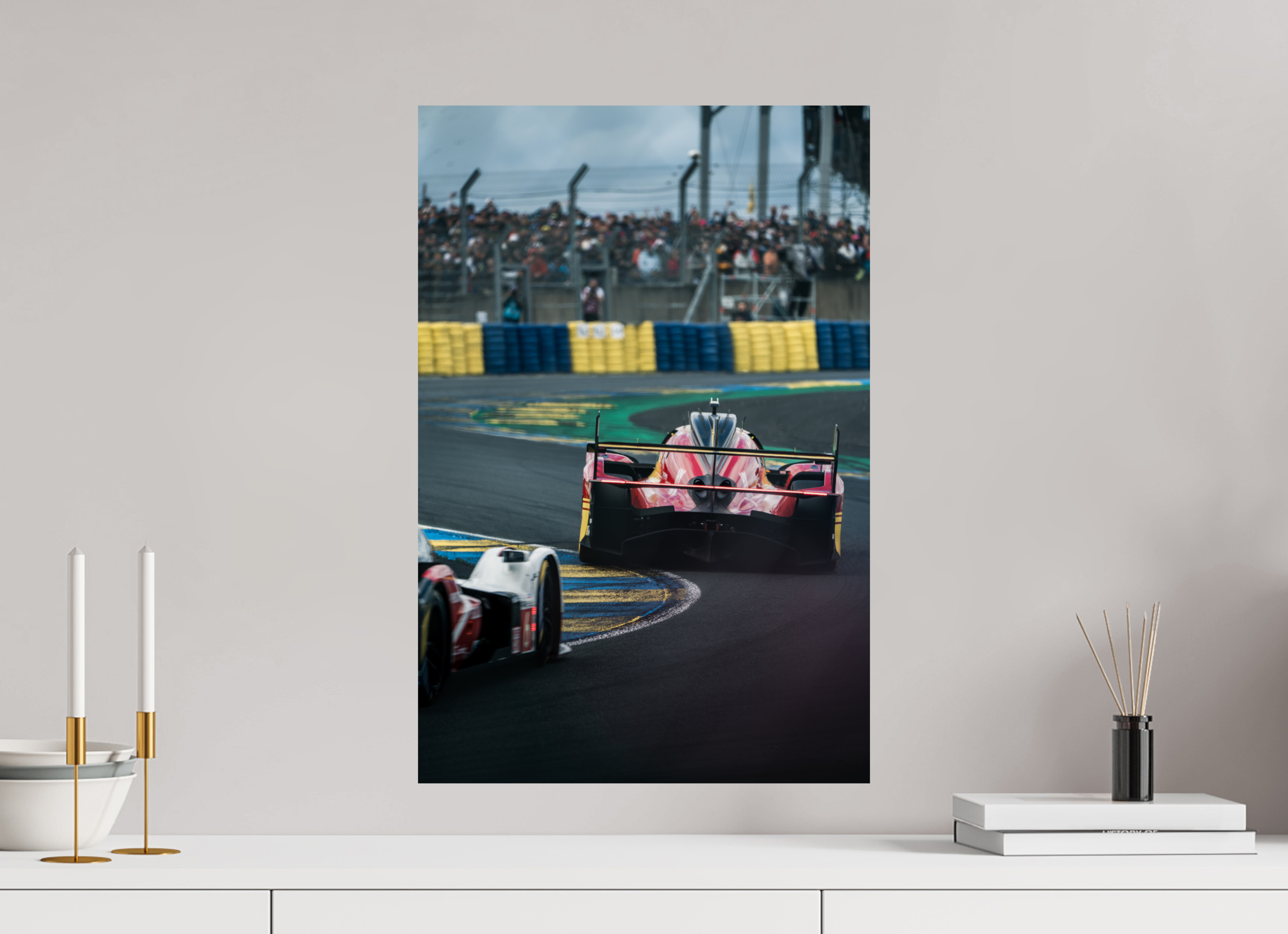 40 x 60 cm, Photo Print On Fuji Crystal DP II Photographie Murale - Ferrari 499P