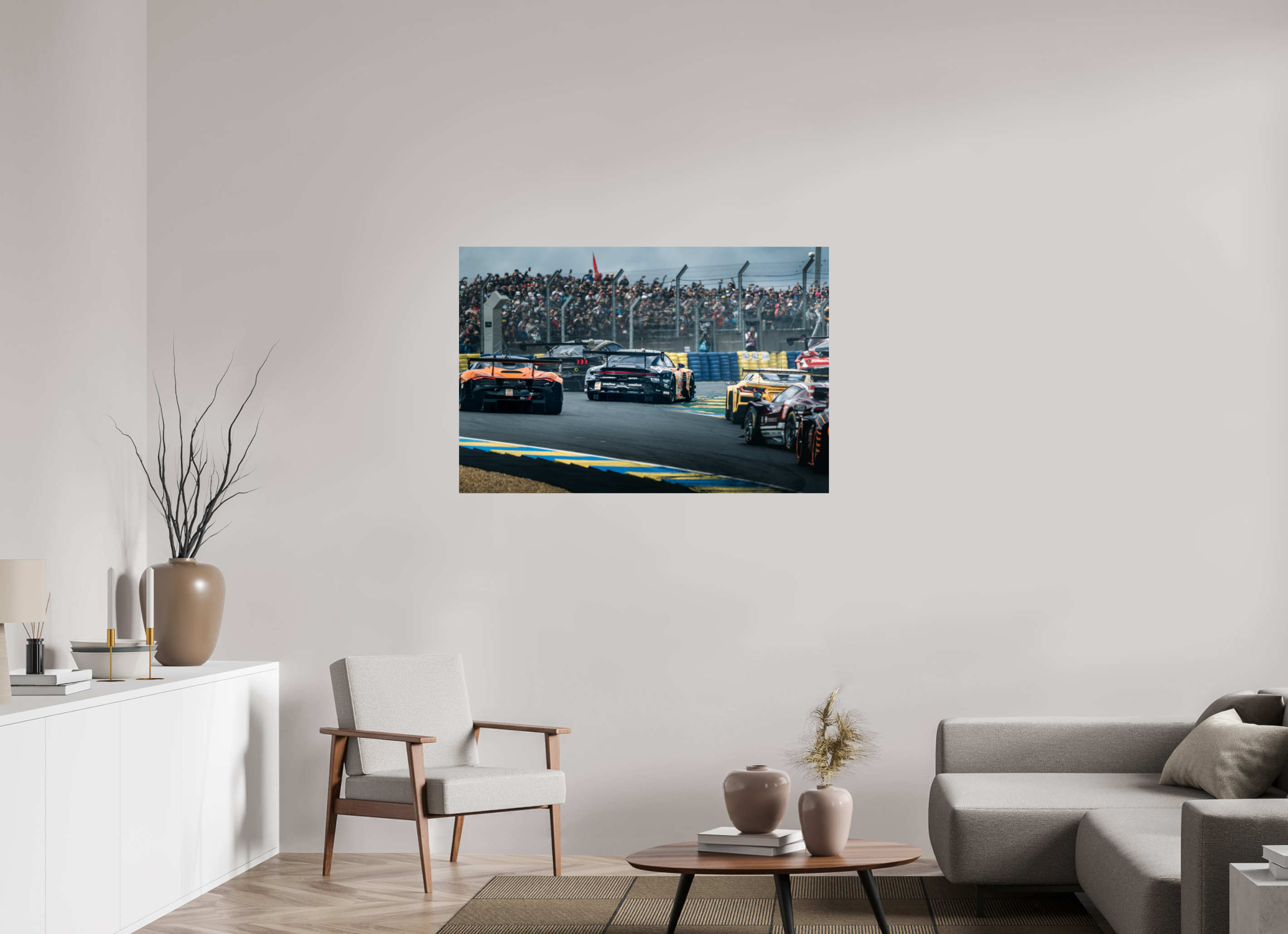 120 x 80 cm, Photo Print On Fuji Crystal DP II Photographie Murale - 24H Du Mans 2023