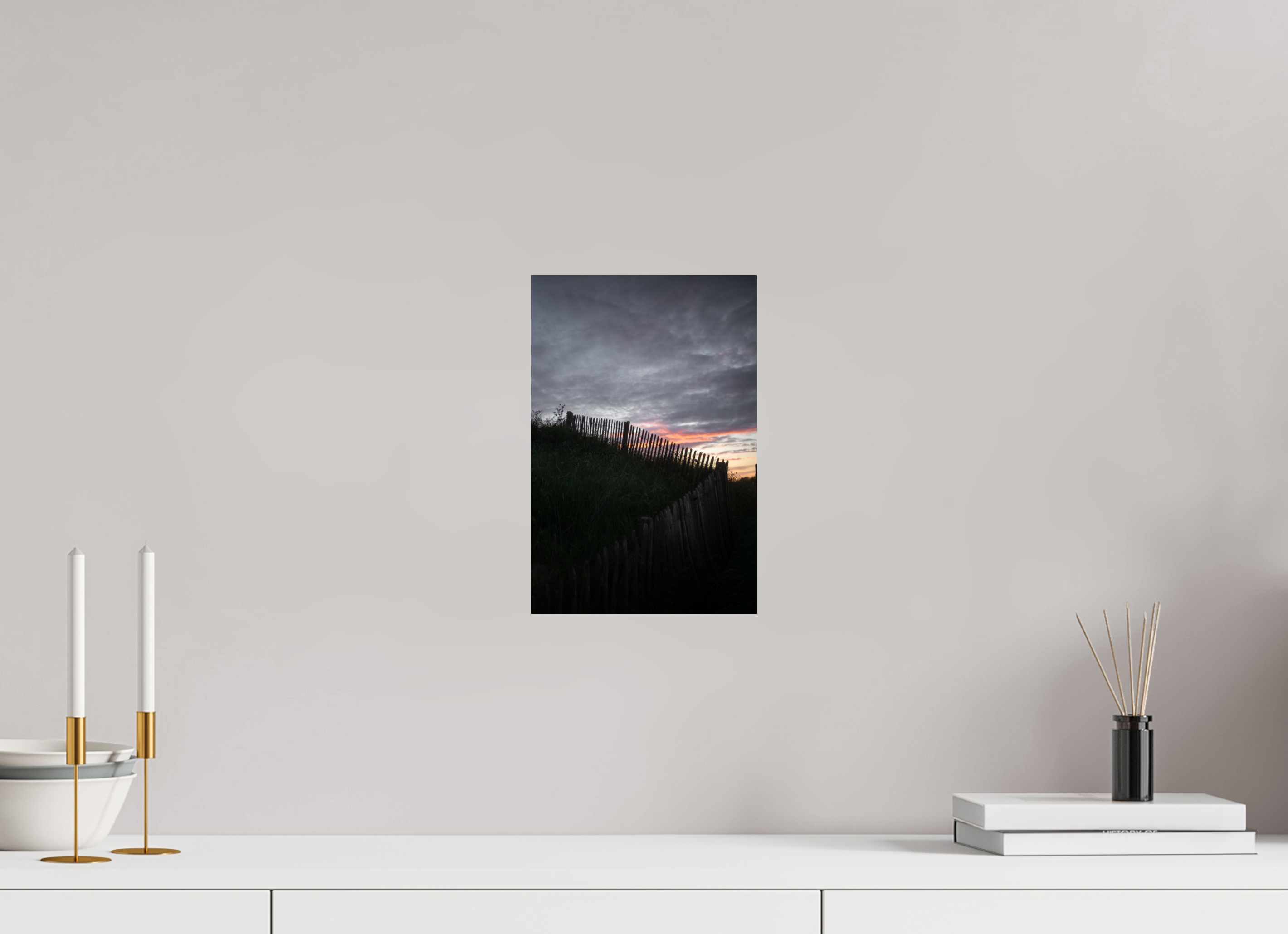 20 x 30 cm, Photo Print On Fuji Crystal DP II Photographie Murale - Bord de mer au couché de soleil
