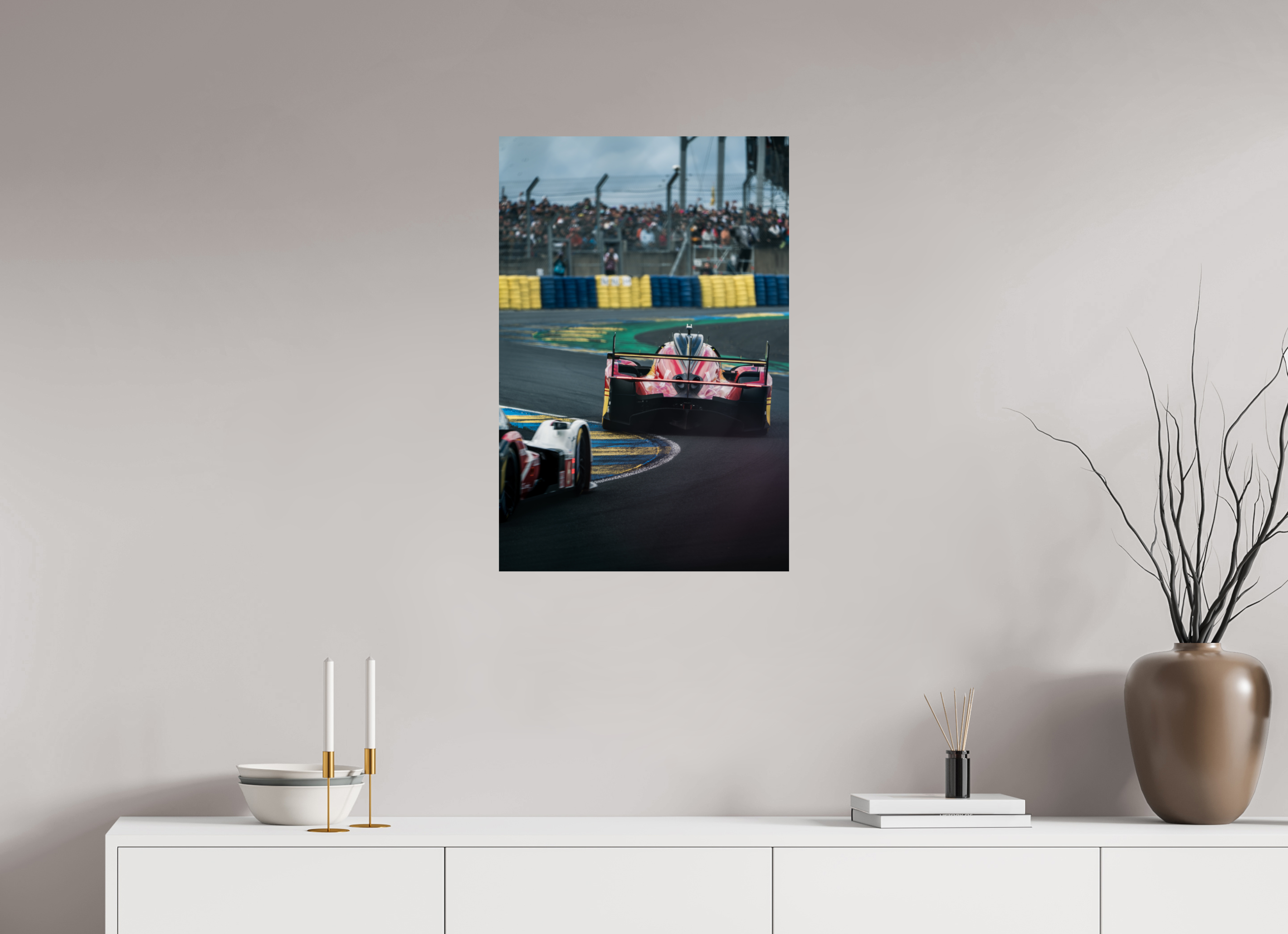 50 x 75 cm, Photo Print On Fuji Crystal DP II Photographie Murale - Ferrari 499P