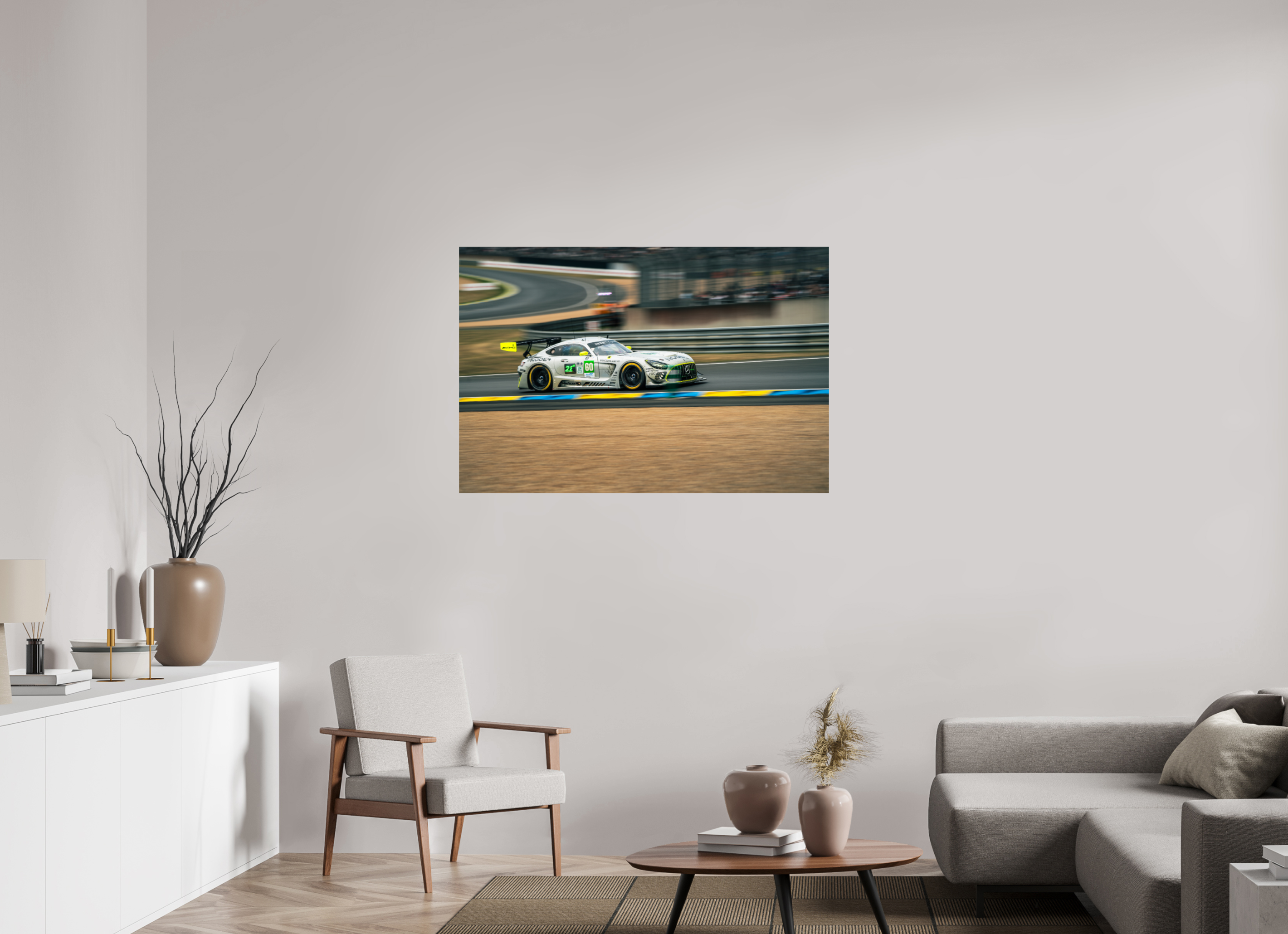 120 x 80 cm, Photo Print On Fuji Crystal DP II Photographie Murale - Mercedes GT3 N2