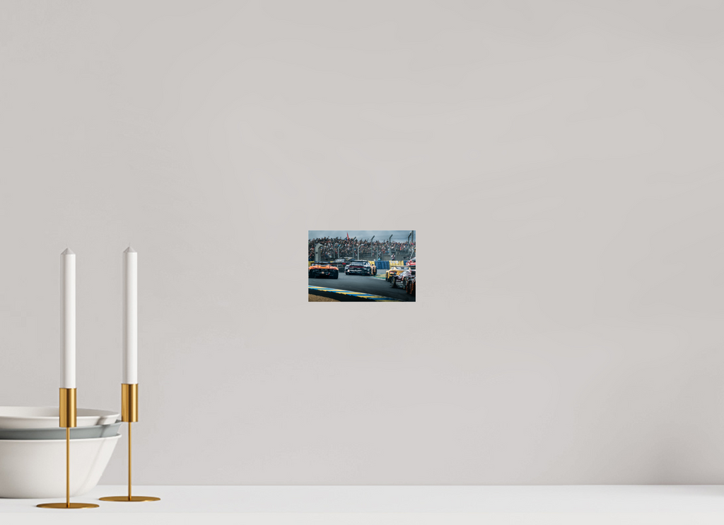 15 x 10 cm, Photo Print Under Acrylic Glass Photographie Murale - 24H Du Mans 2023