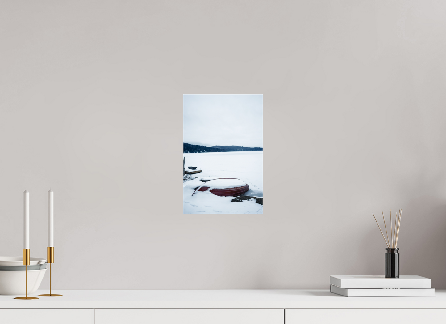 Silence d’Hiver – Lac Gelé au Canada