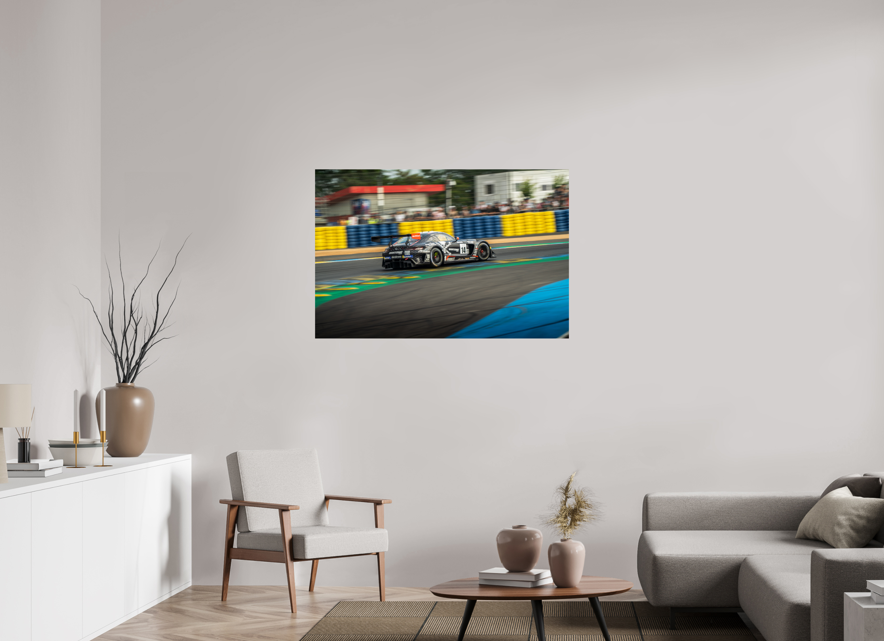 120 x 80 cm, Photo Print On Fuji Crystal DP II Photographie Murale - Mercedes GT3