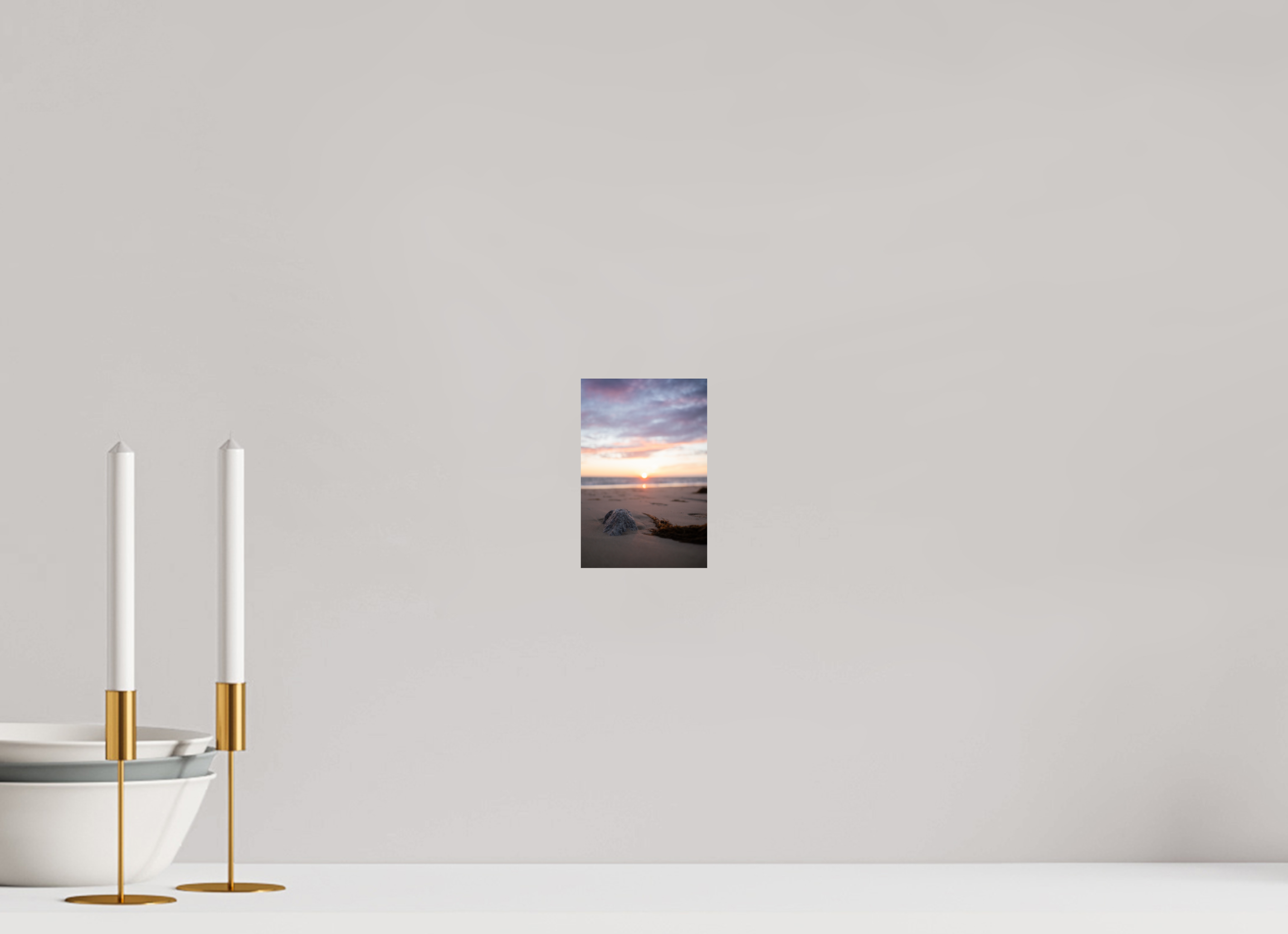 10 x 15 cm, Photo Print On Fuji Crystal DP II Photographie Murale - Couché de soleil sur la mer