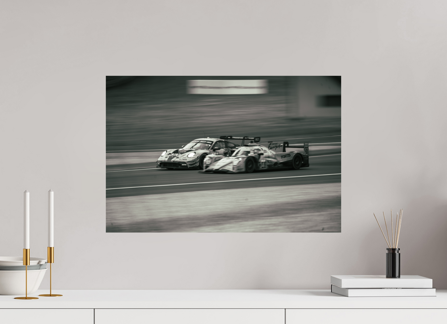 Porsche LMGT3 - Course Épique aux 24h du Mans 2024
