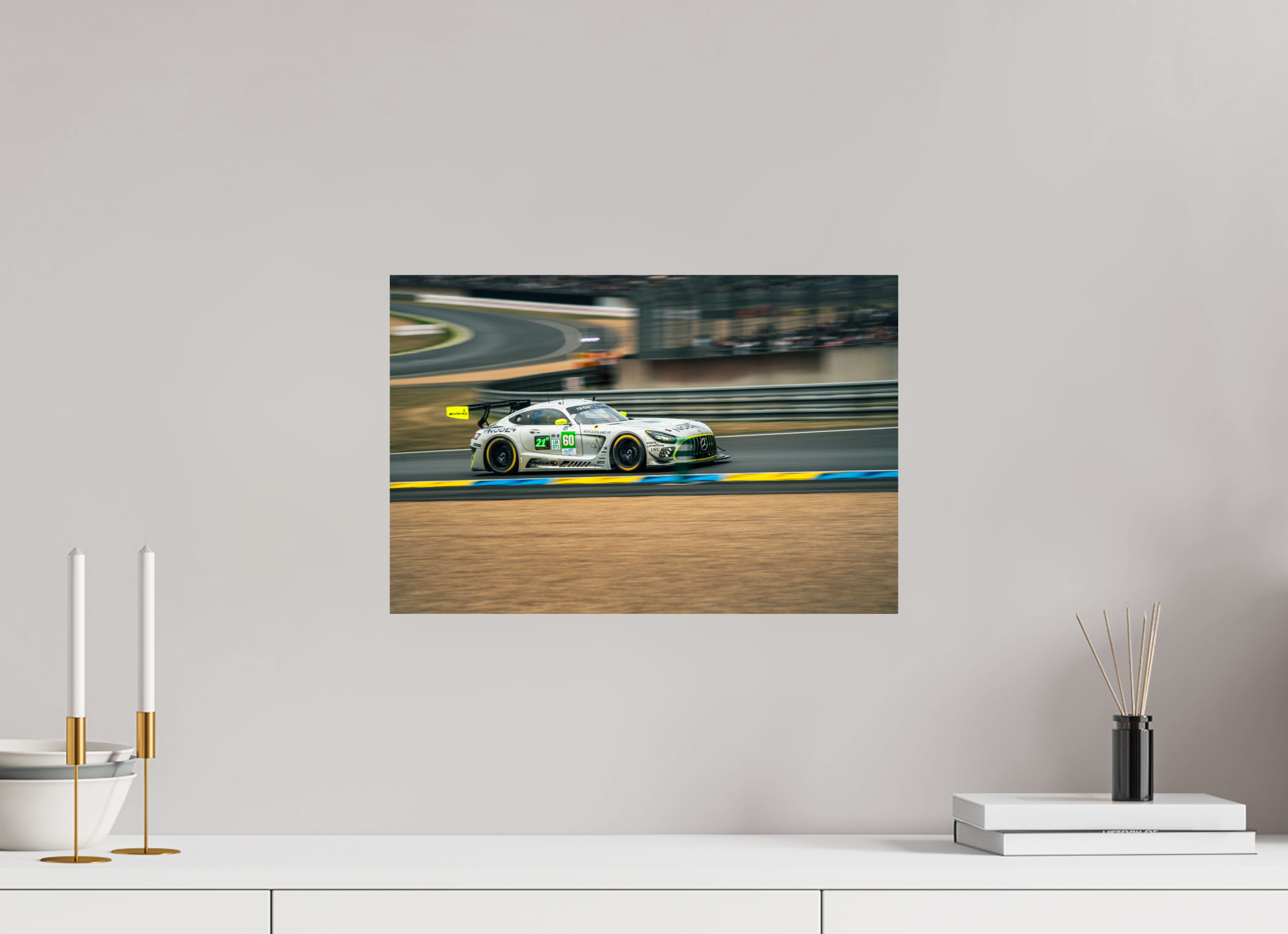 45 x 30 cm, Photo Print On Fuji Crystal DP II Photographie Murale - Mercedes GT3 N2