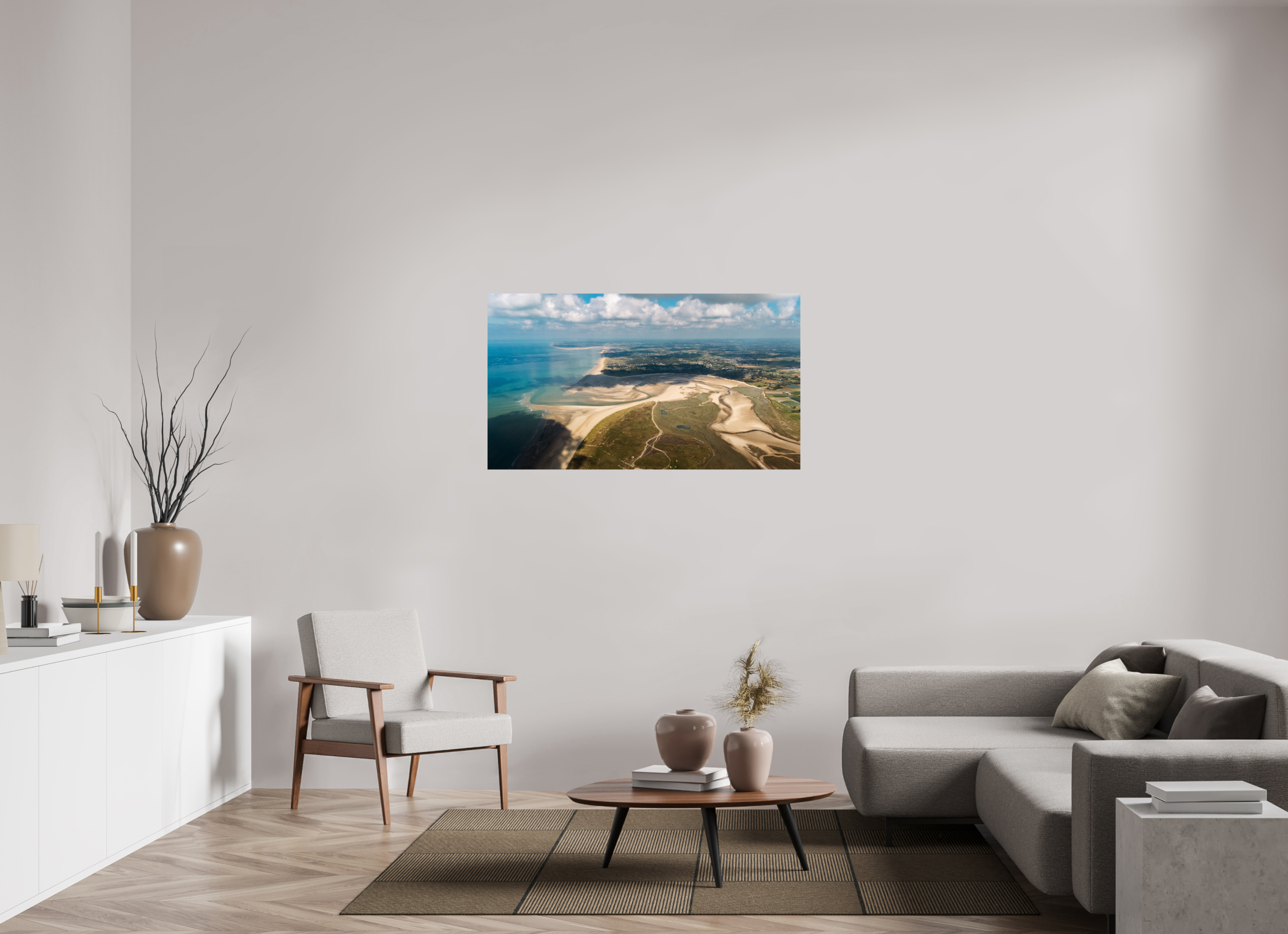 128 x 72 cm, Photo Print On Fuji Crystal DP II Photographie Murale - Les salines