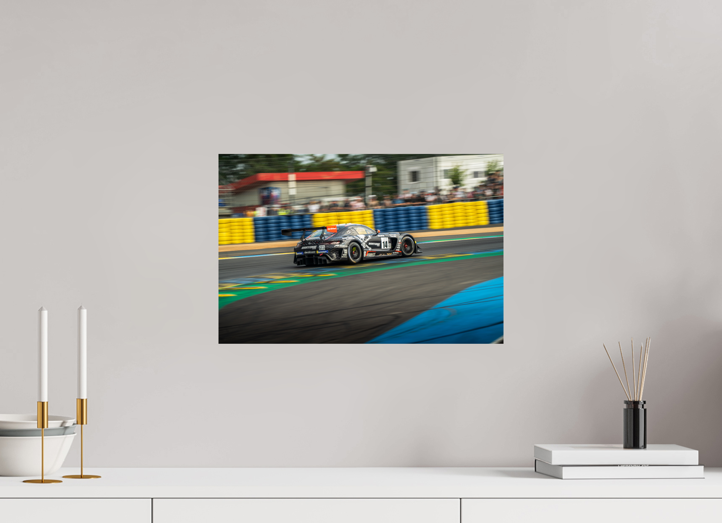 45 x 30 cm, Photo Print On Fuji Crystal DP II Photographie Murale - Mercedes GT3