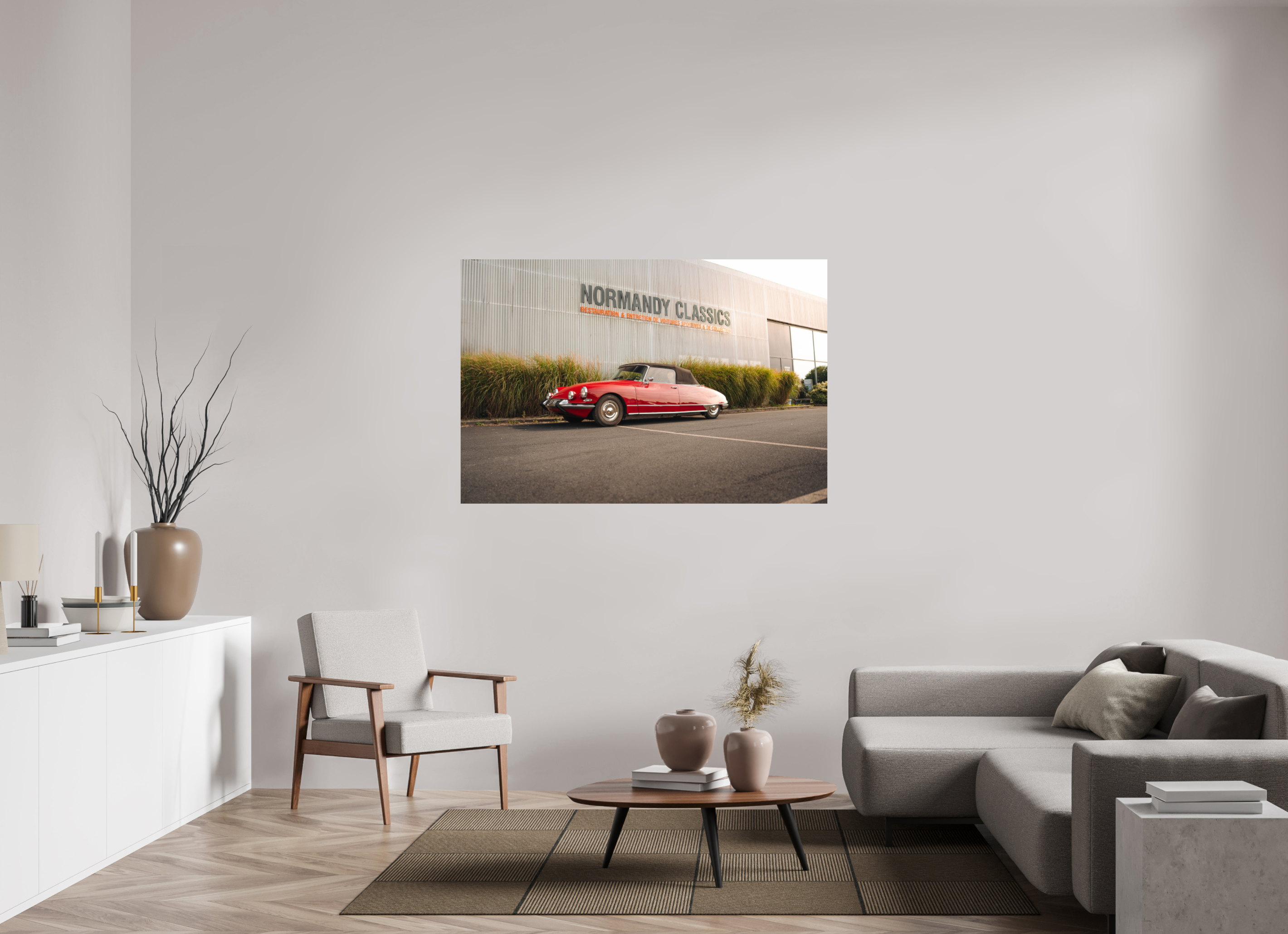 150 x 100 cm, Photo Print On Fuji Crystal DP II Photographie Murale - DS 21 Cabriolet