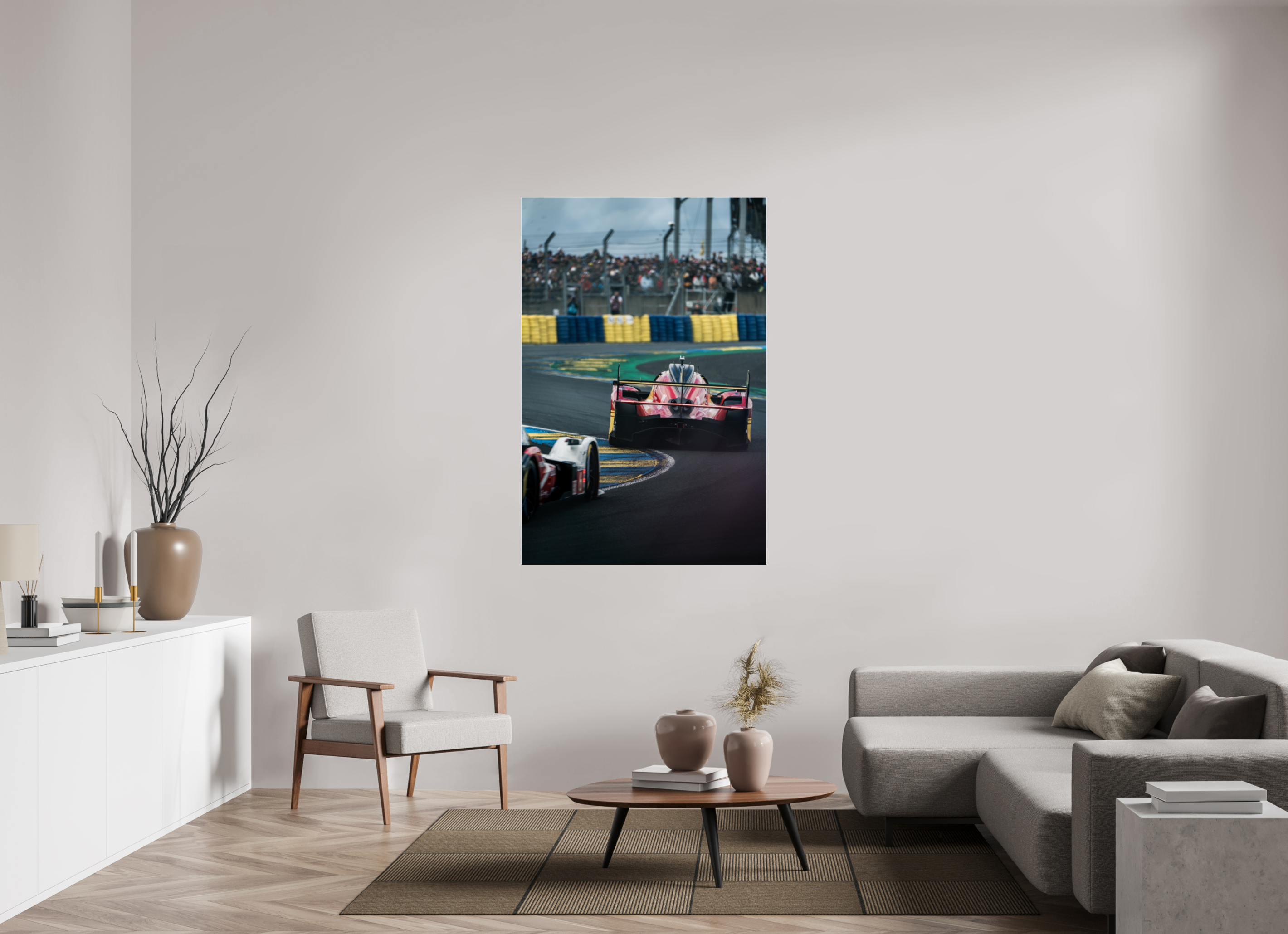 100 x 150 cm, Photo Print Under Acrylic Glass Photographie Murale - Ferrari 499P