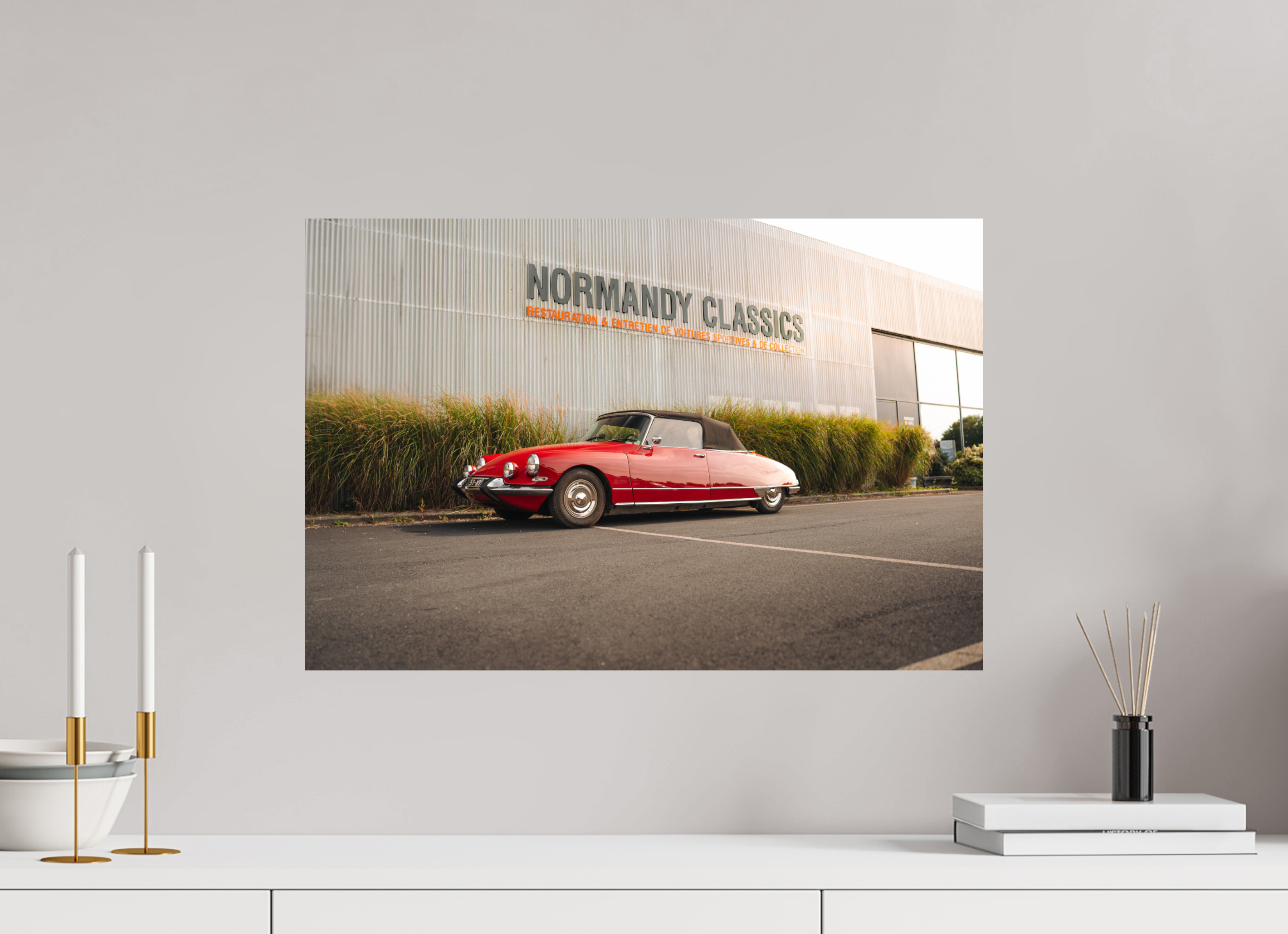 60 x 40 cm, Photo Print On Fuji Crystal DP II Photographie Murale - DS 21 Cabriolet