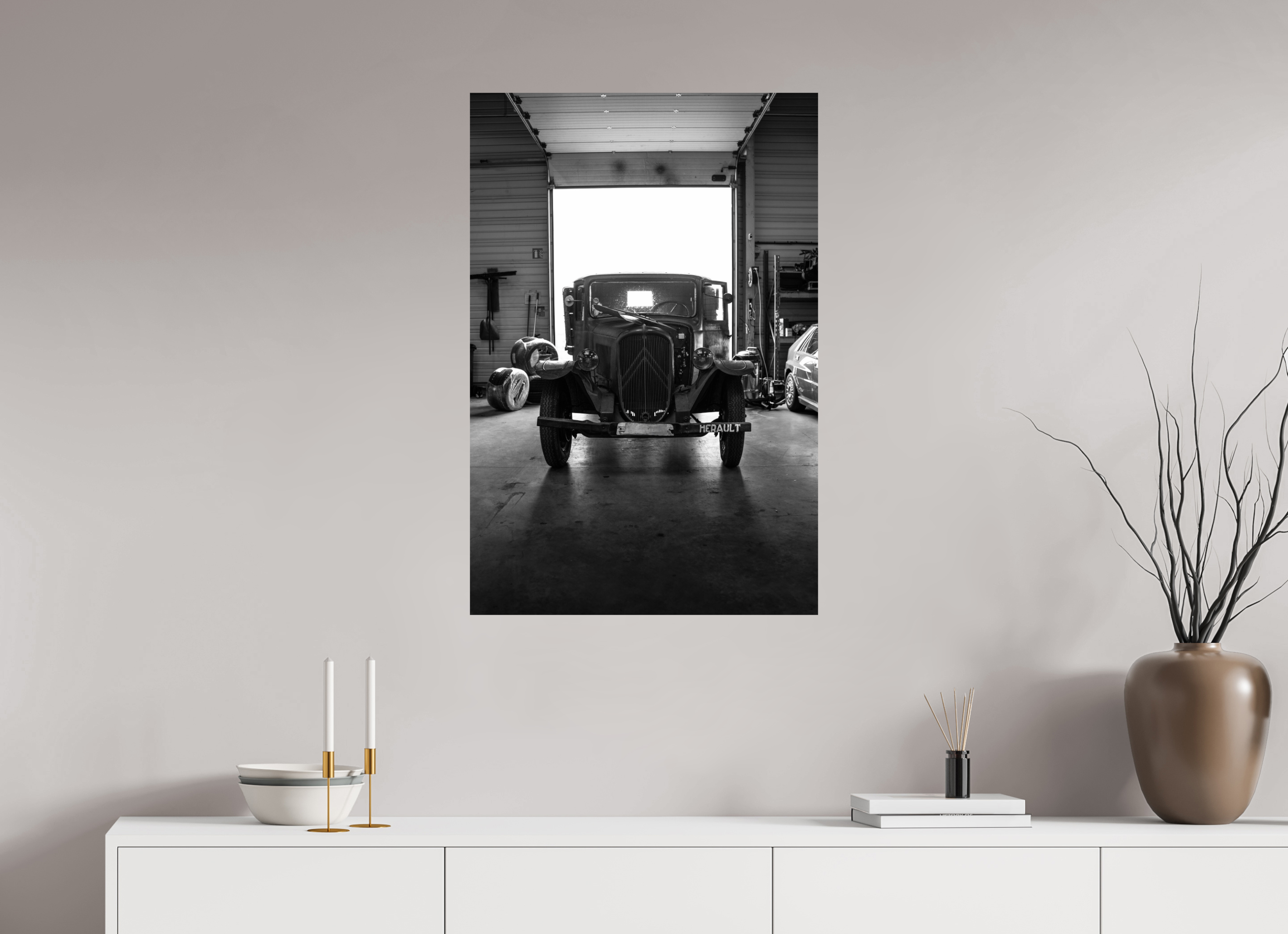 60 x 90 cm, Photo Print On Fuji Crystal DP II Photographie Murale - Citroën U23