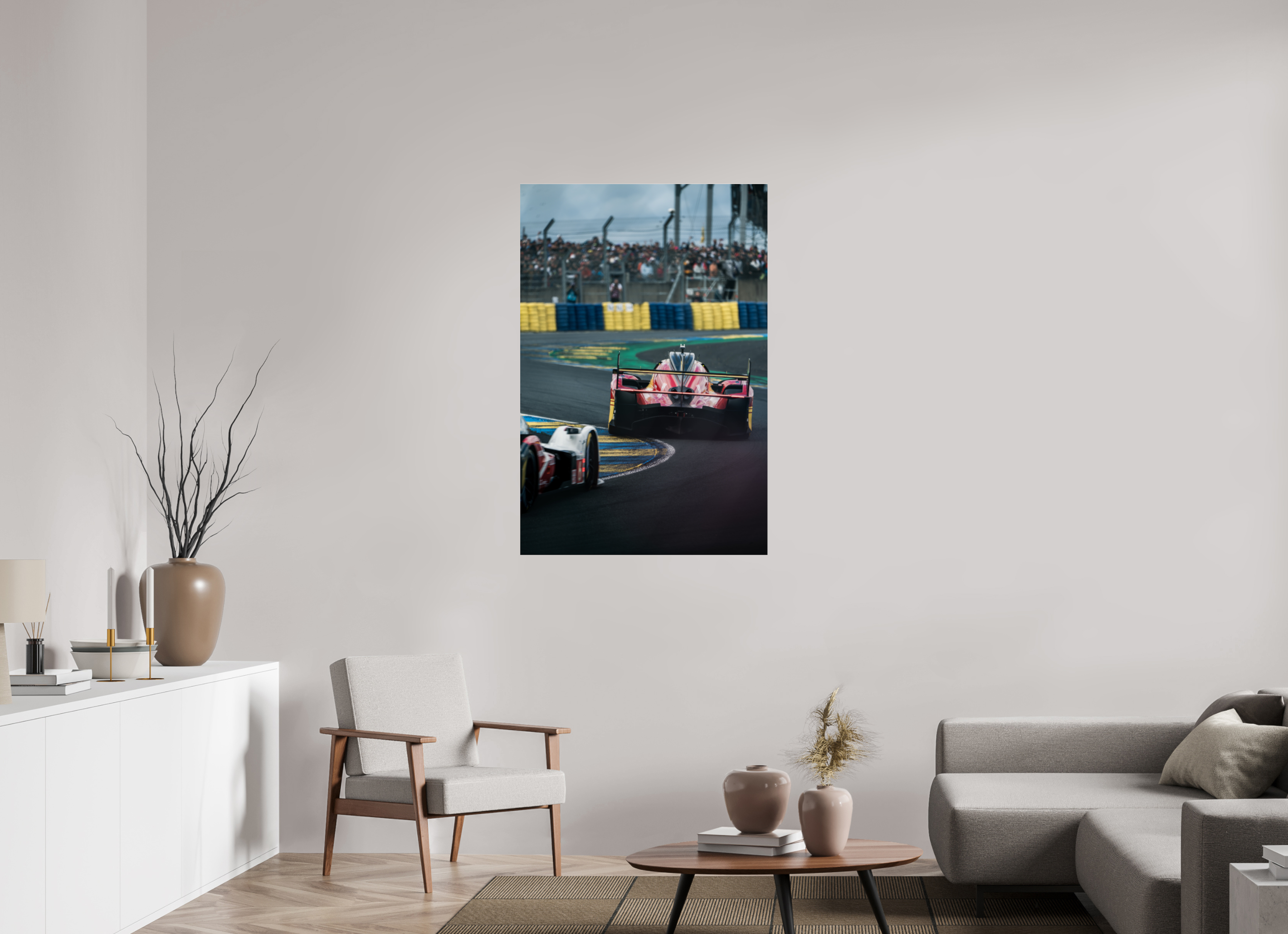 80 x 120 cm, Photo Print Under Acrylic Glass Photographie Murale - Ferrari 499P