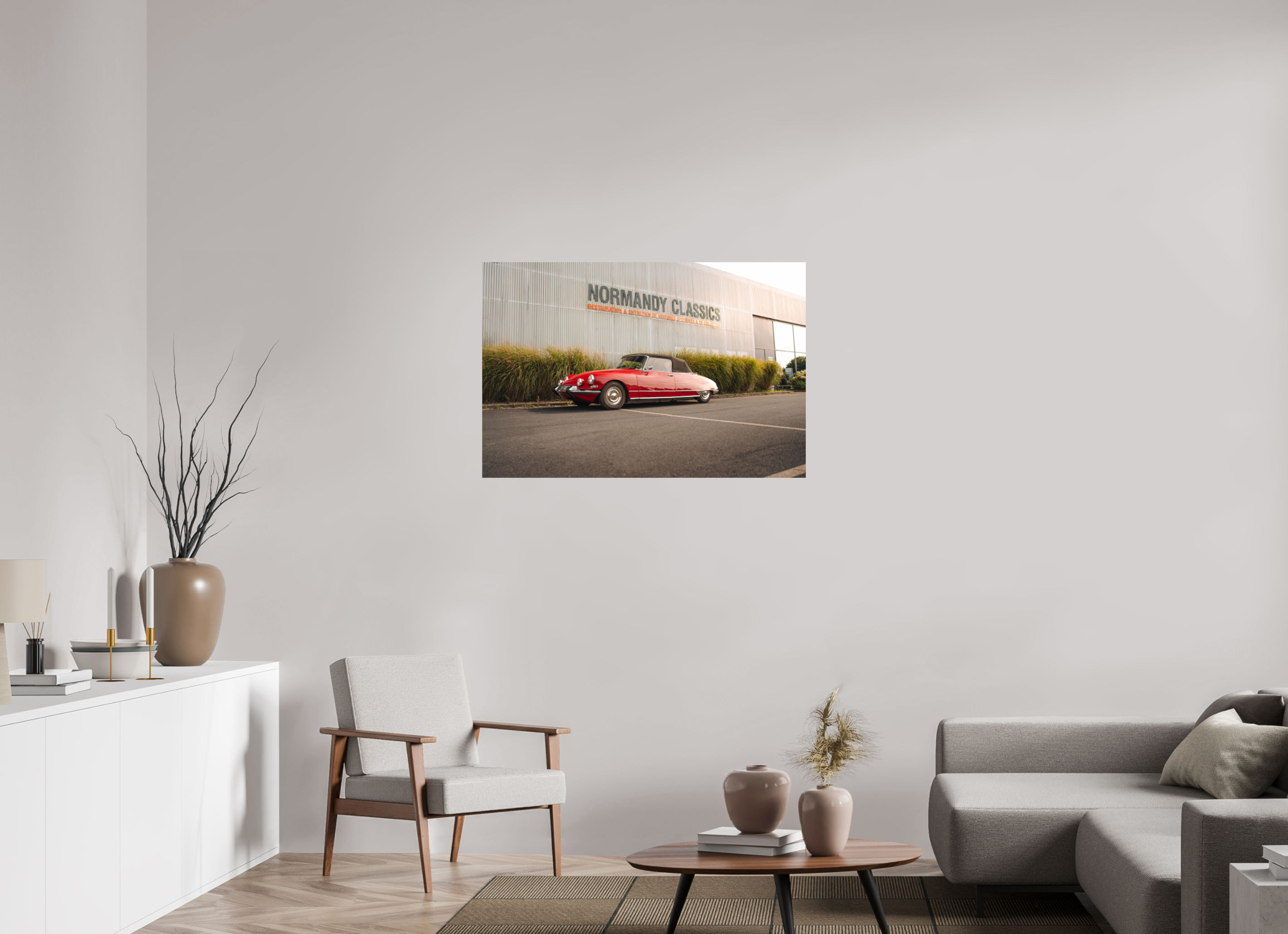 105 x 70 cm, Photo Print On Fuji Crystal DP II Photographie Murale - DS 21 Cabriolet