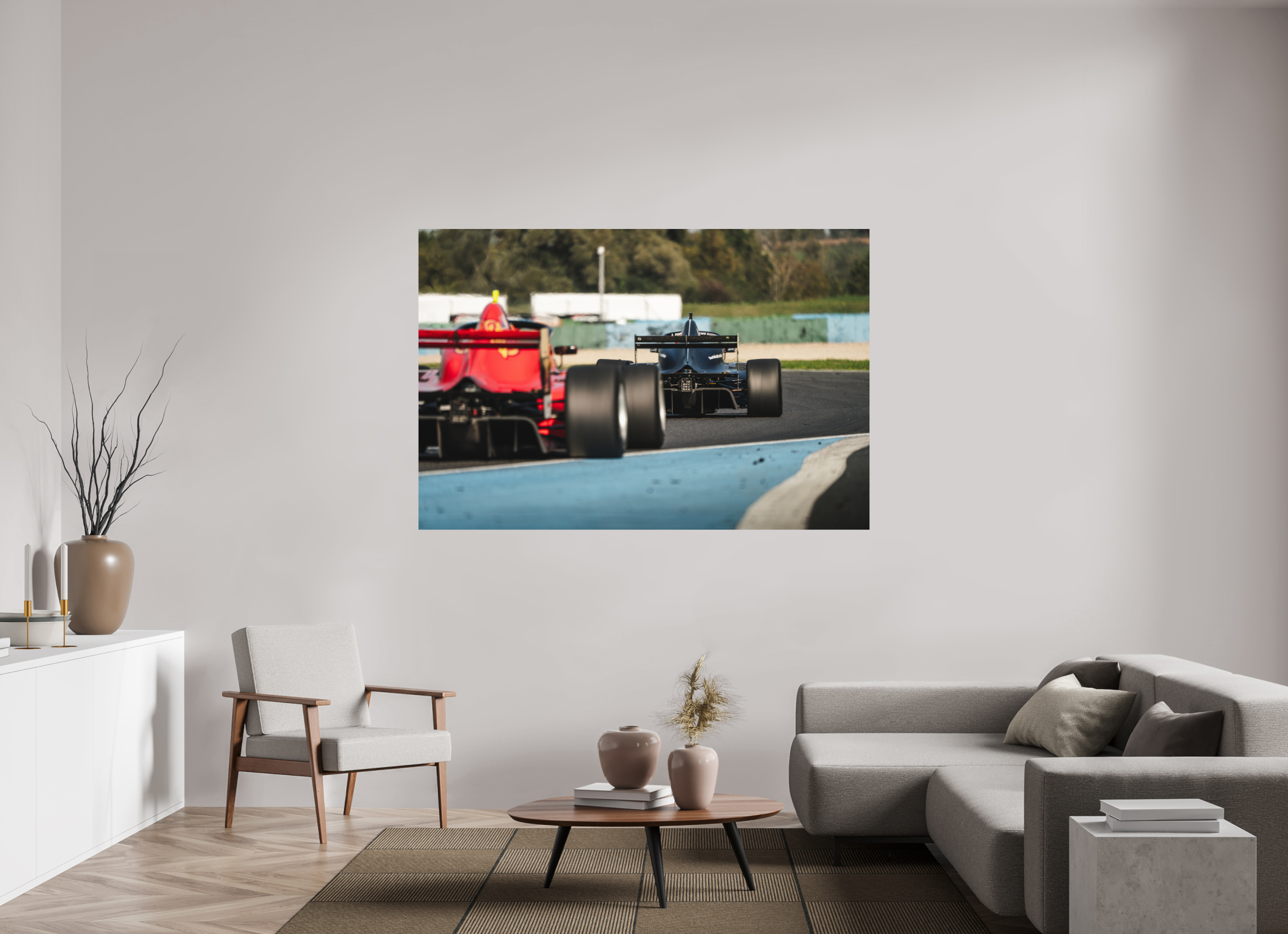 180 x 120 cm, Photo Print On Fuji Crystal DP II Photographie Murale - Course Formula