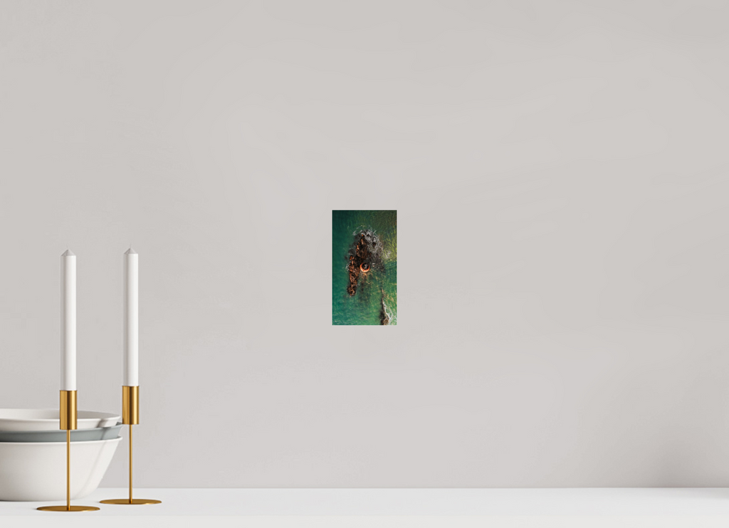 9 x 16 cm, Photo Print Under Acrylic Glass Photographie Murale - Phare isolé