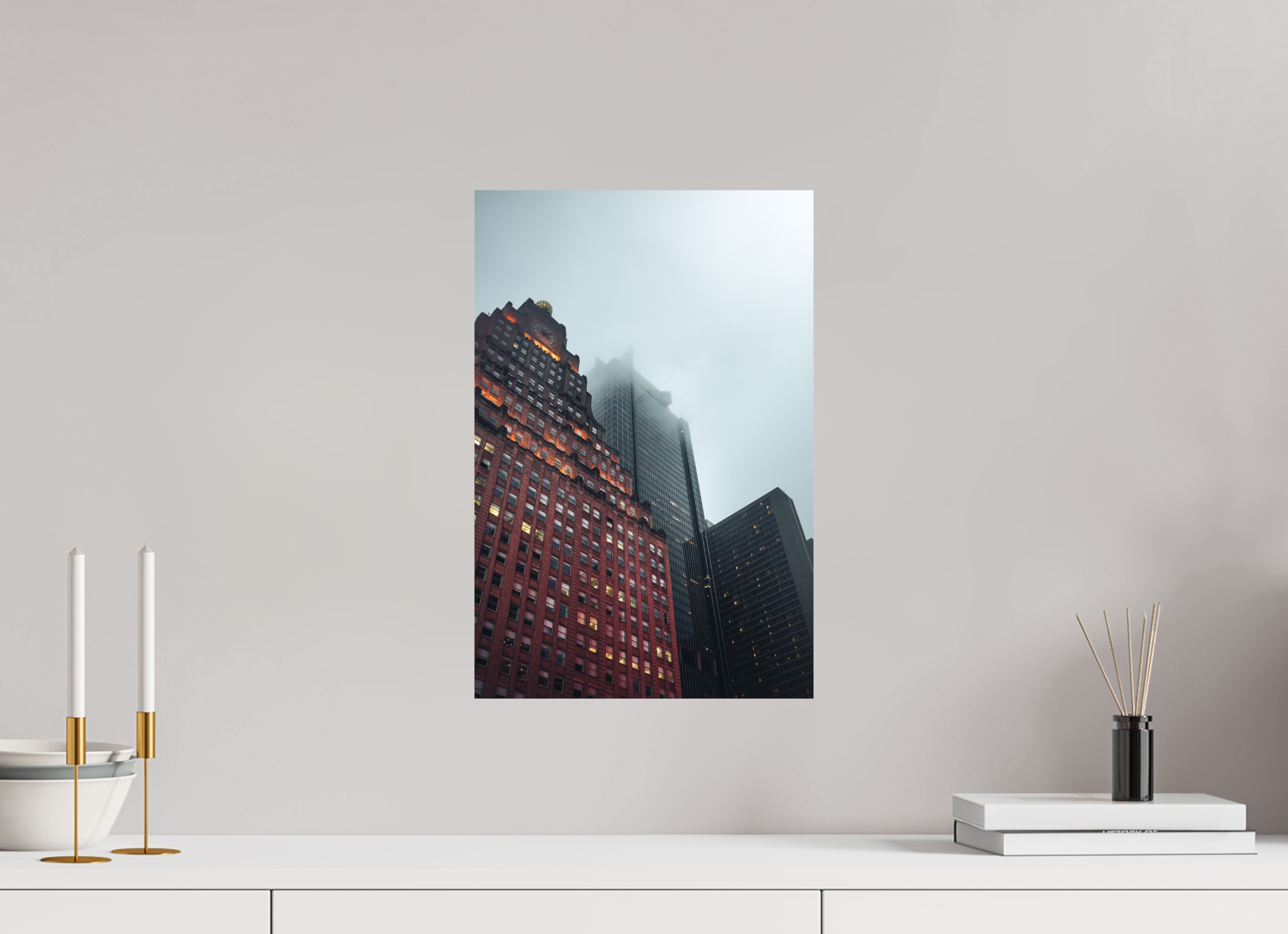 30 x 45 cm, Photo Print On Fuji Crystal DP II Photographie Murale - Building New-York n2