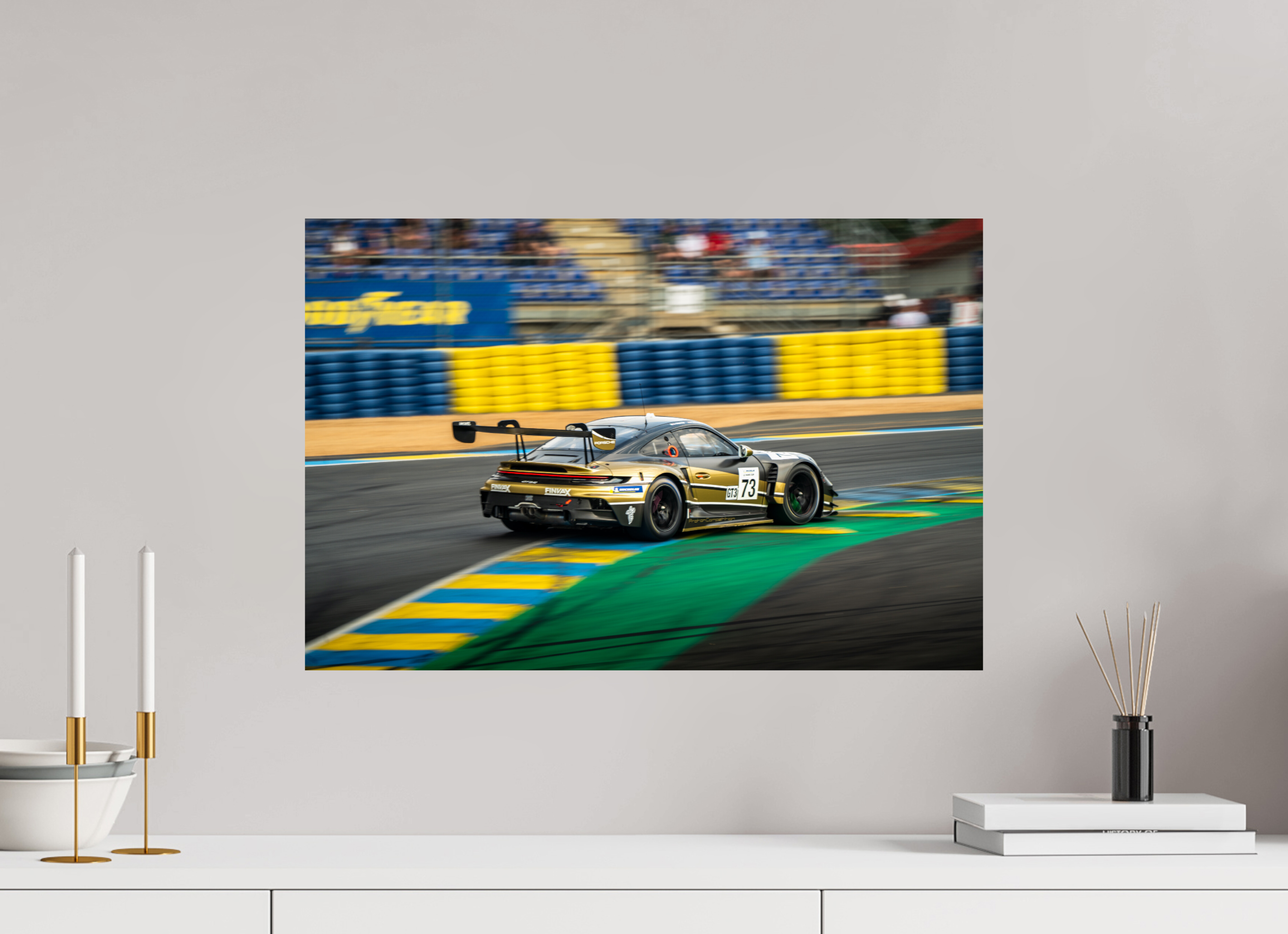 60 x 40 cm, Photo Print On Fuji Crystal DP II Photographie Murale - Porsche GT3