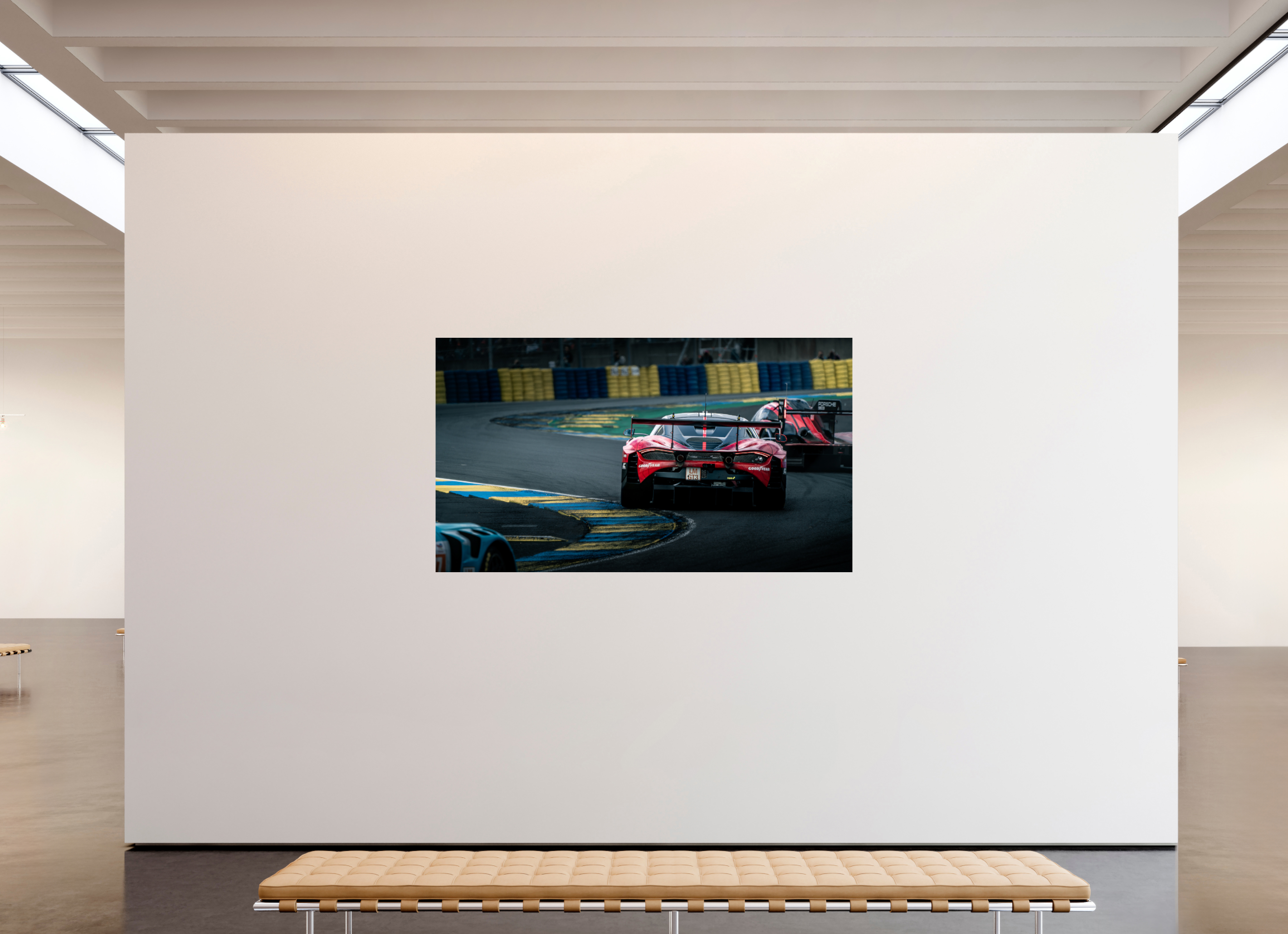208 x 117 cm, Photo Print On Fuji Crystal DP II Photographie Murale - Mclaren 720s LMGT3 Evo