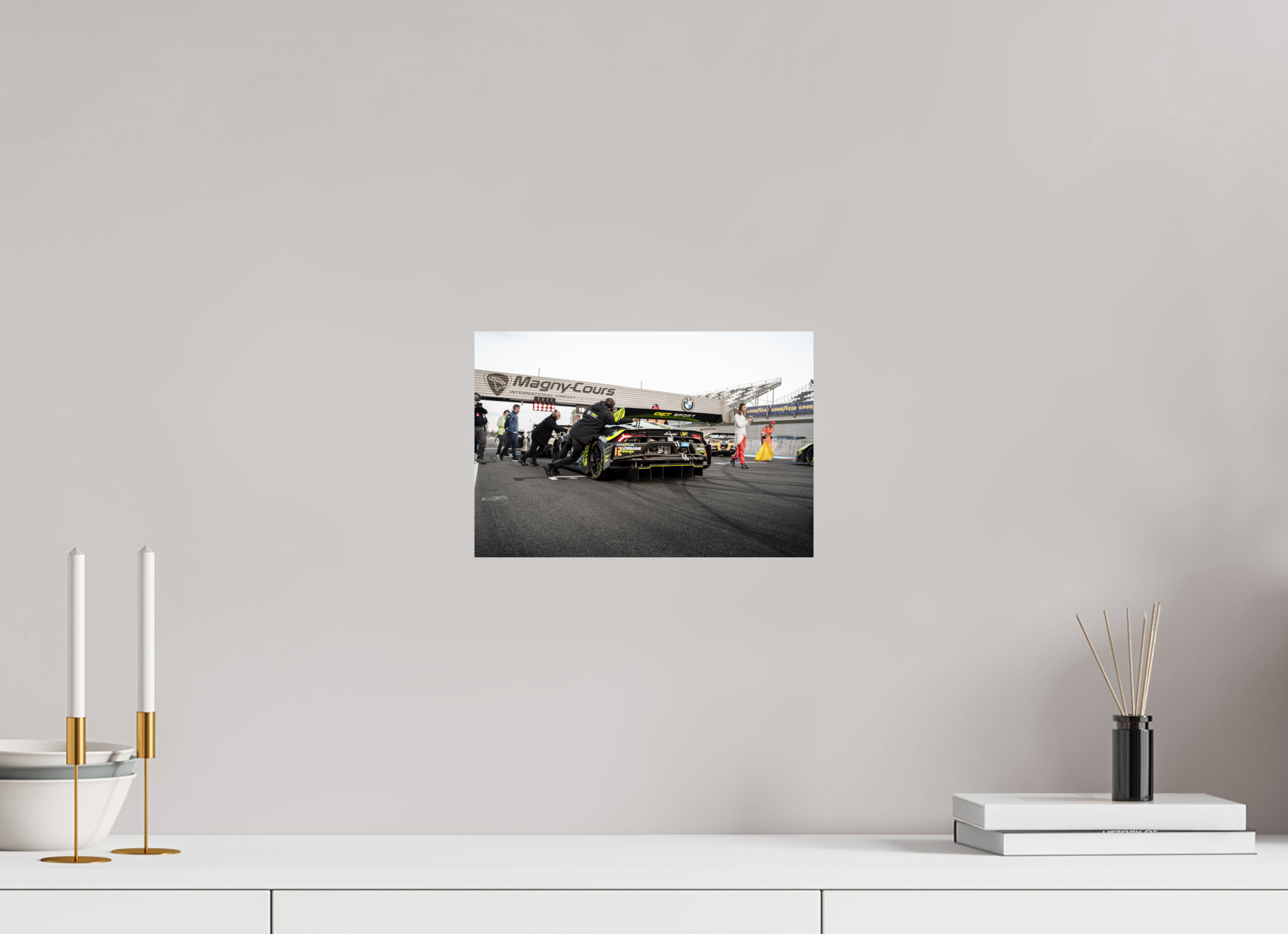 30 x 20 cm, Photo Print On Fuji Crystal DP II Photographie Murale - Lamborghini Huracan GT3 Evo