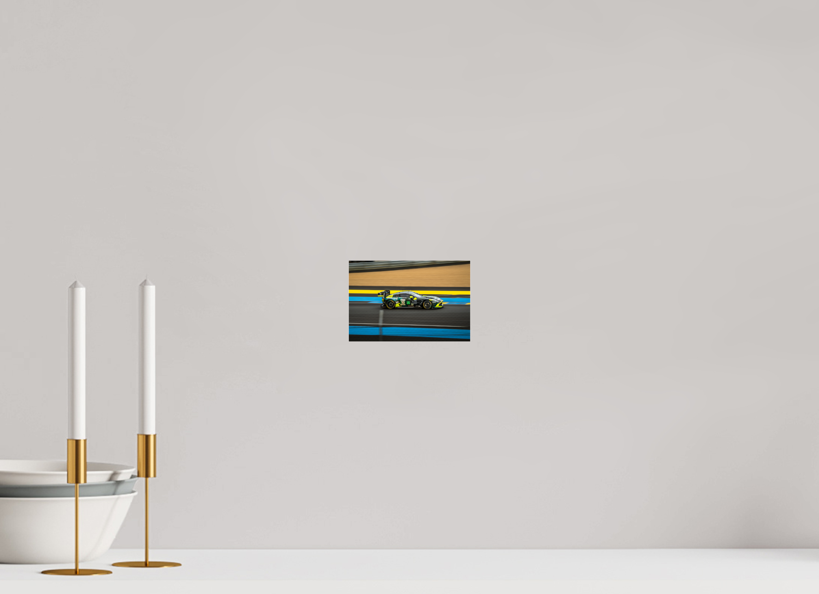 15 x 10 cm, Photo Print Under Acrylic Glass Photographie Murale - Astone Martin Vantage GT3