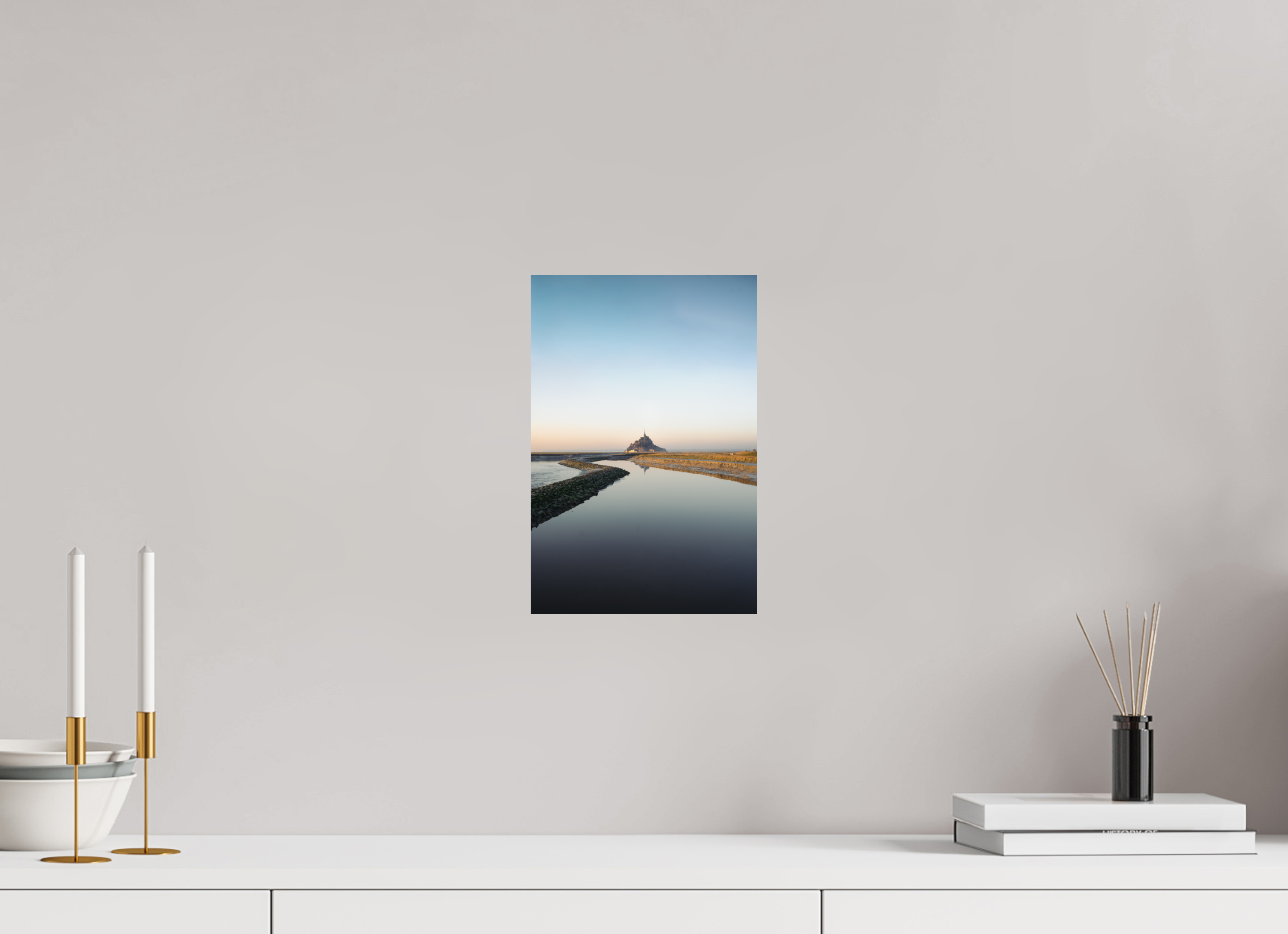 20 x 30 cm, Photo Print On Fuji Crystal DP II Photographie Murale - Mont Saint Michel
