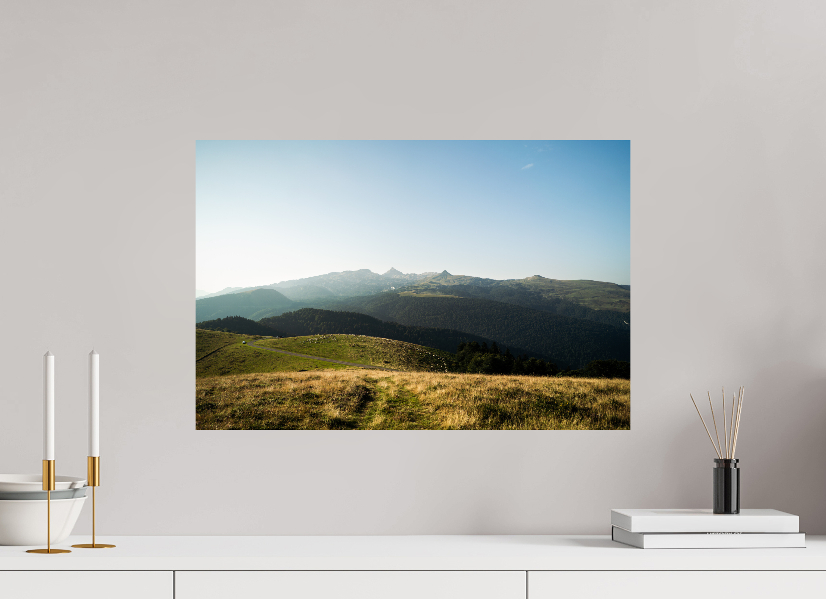 60 x 40 cm, Photo Print On Fuji Crystal DP II Photographie Murale - Paysage des Pyrénées