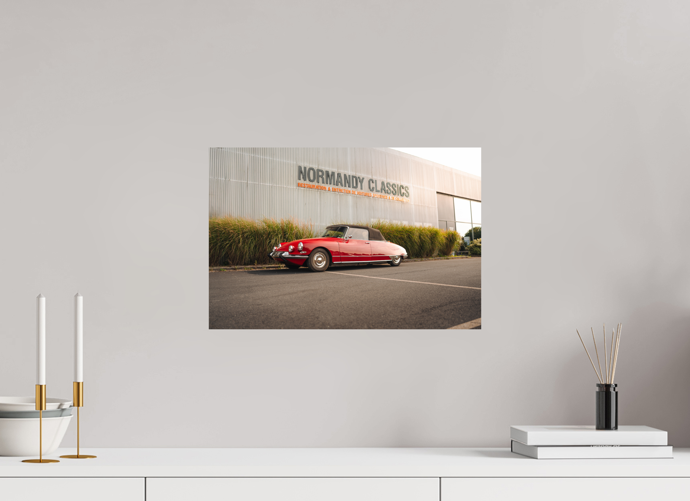 45 x 30 cm, Photo Print On Fuji Crystal DP II Photographie Murale - DS 21 Cabriolet