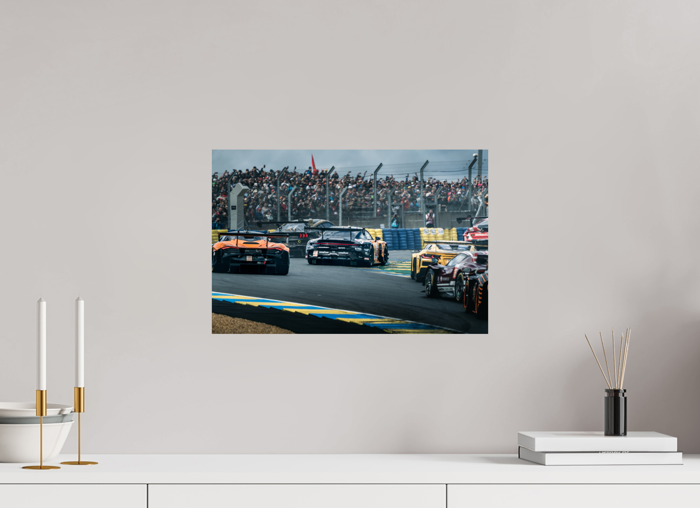 45 x 30 cm, Photo Print On Fuji Crystal DP II Photographie Murale - 24H Du Mans 2023