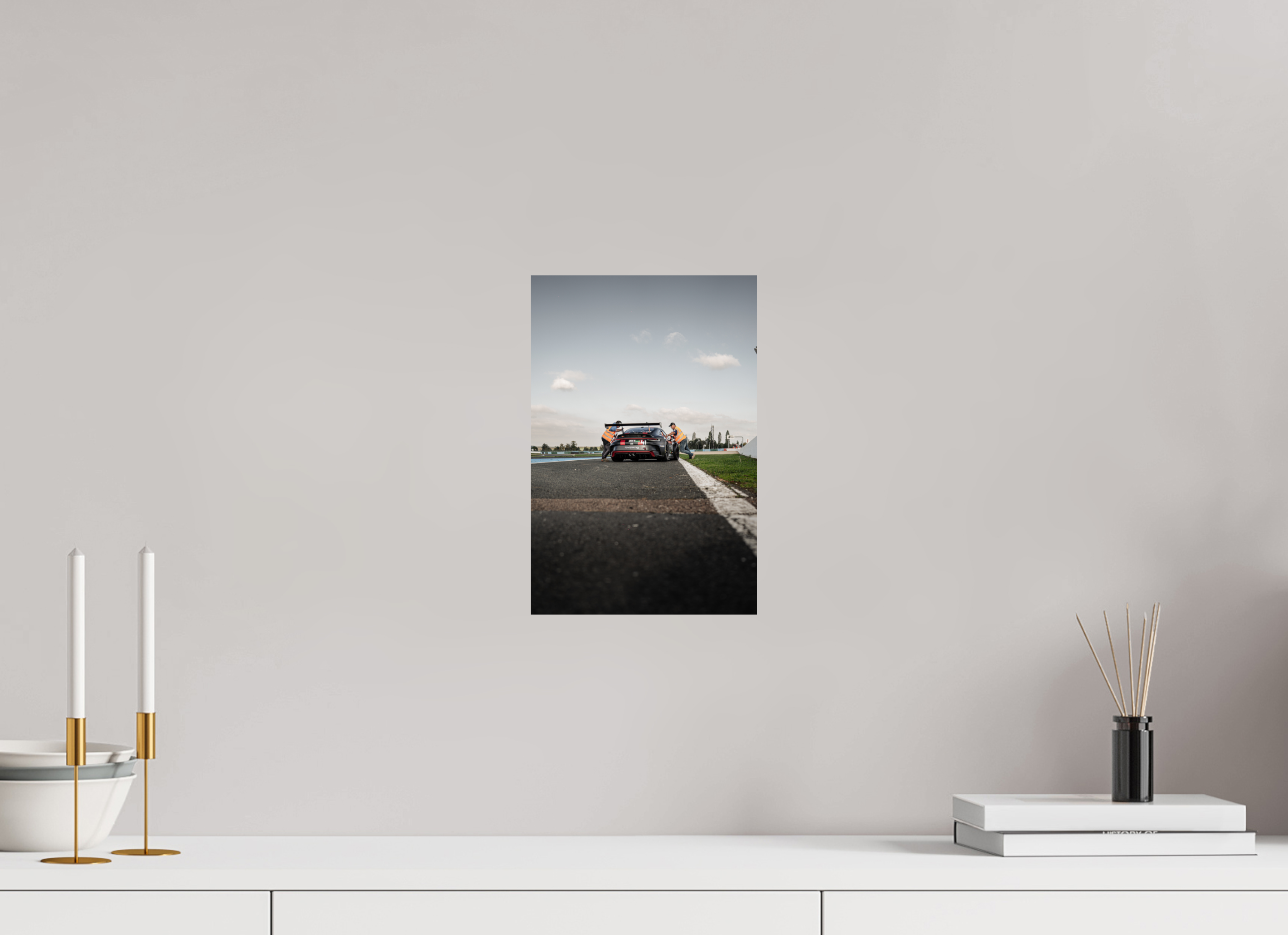 20 x 30 cm, Photo Print On Fuji Crystal DP II Photographie Murale - Porsche 992 GT3