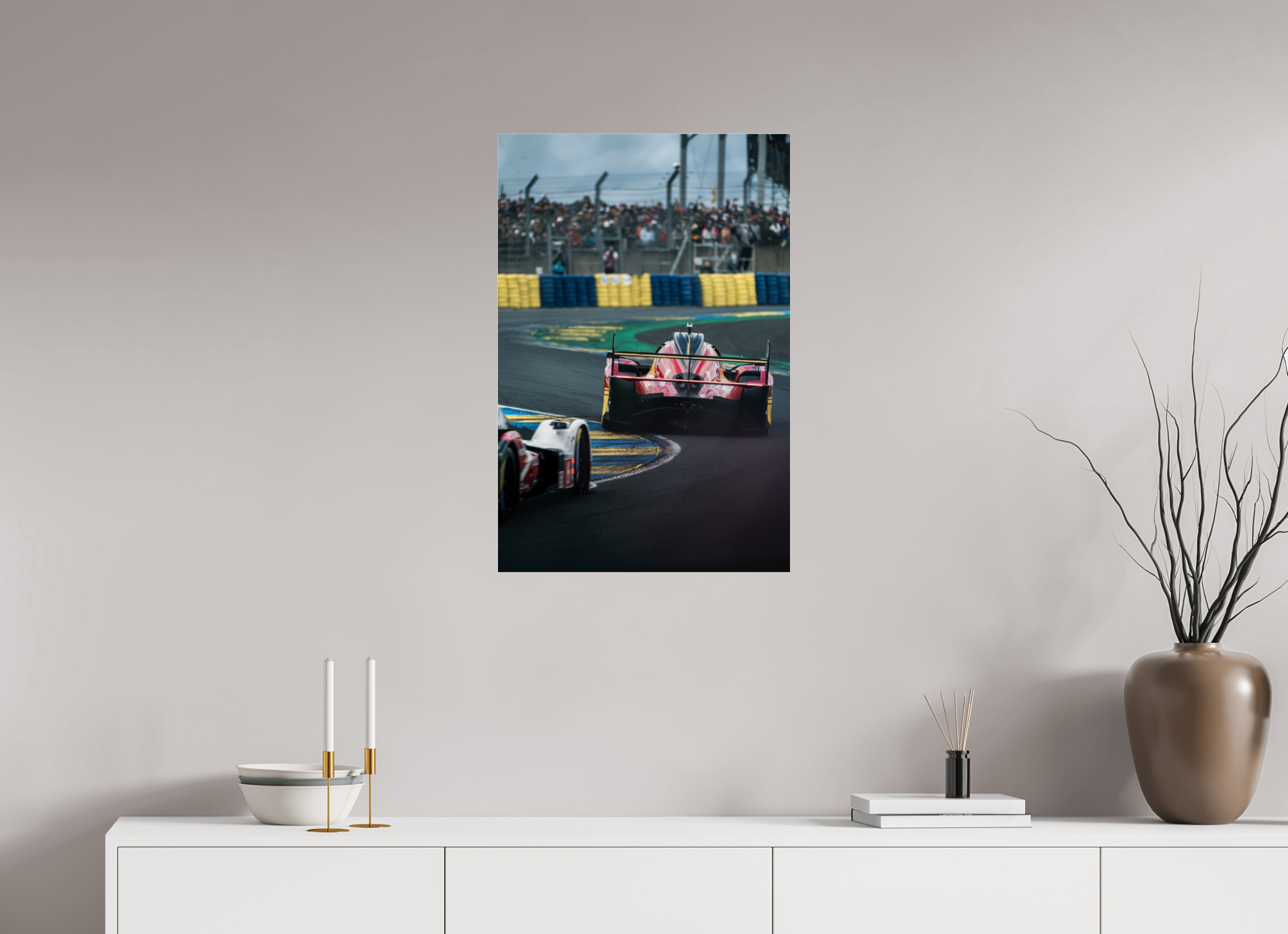 50 x 75 cm, Photo Print Under Acrylic Glass Photographie Murale - Ferrari 499P