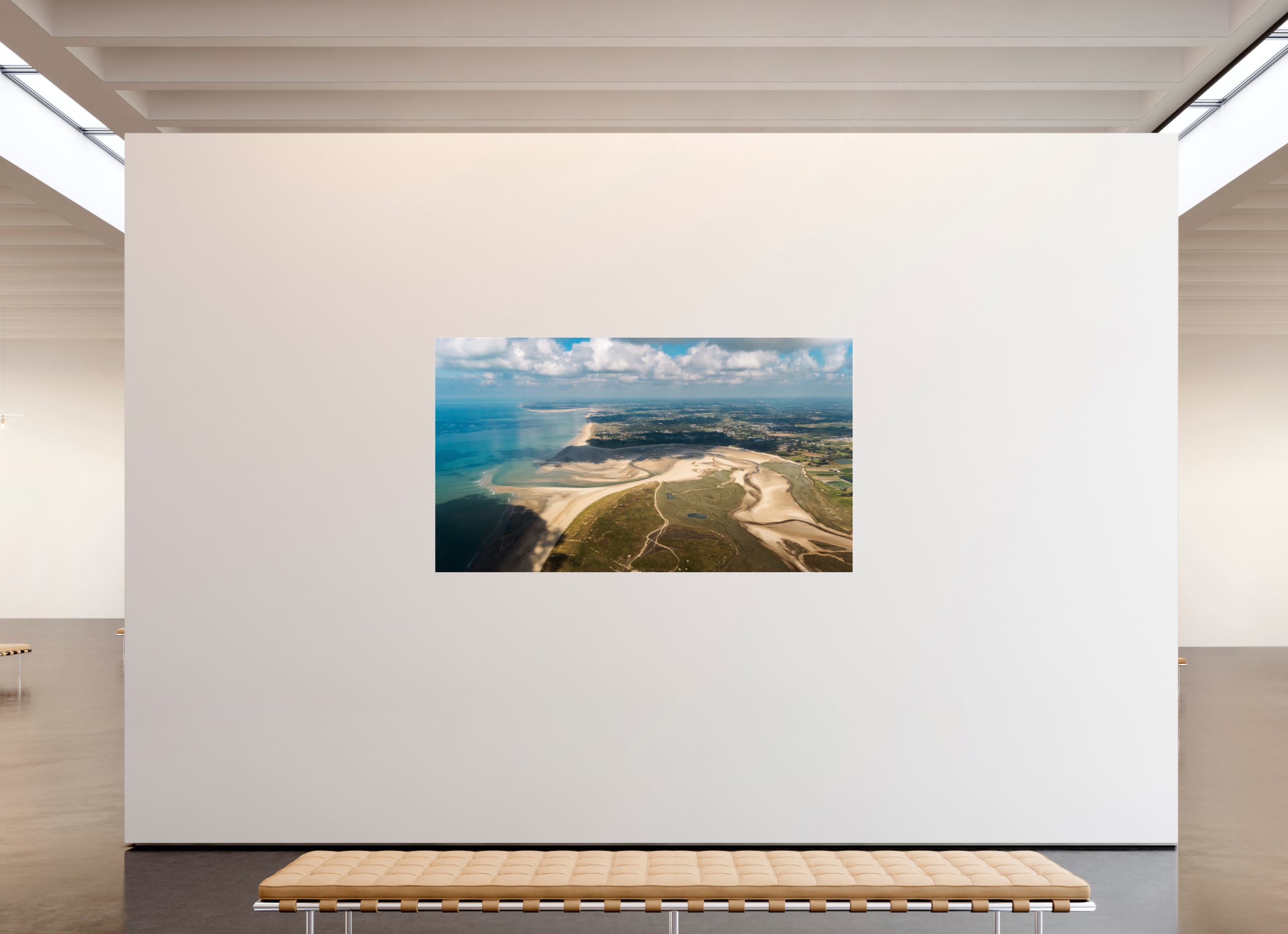 208 x 117 cm, Photo Print Under Acrylic Glass Photographie Murale - Les salines