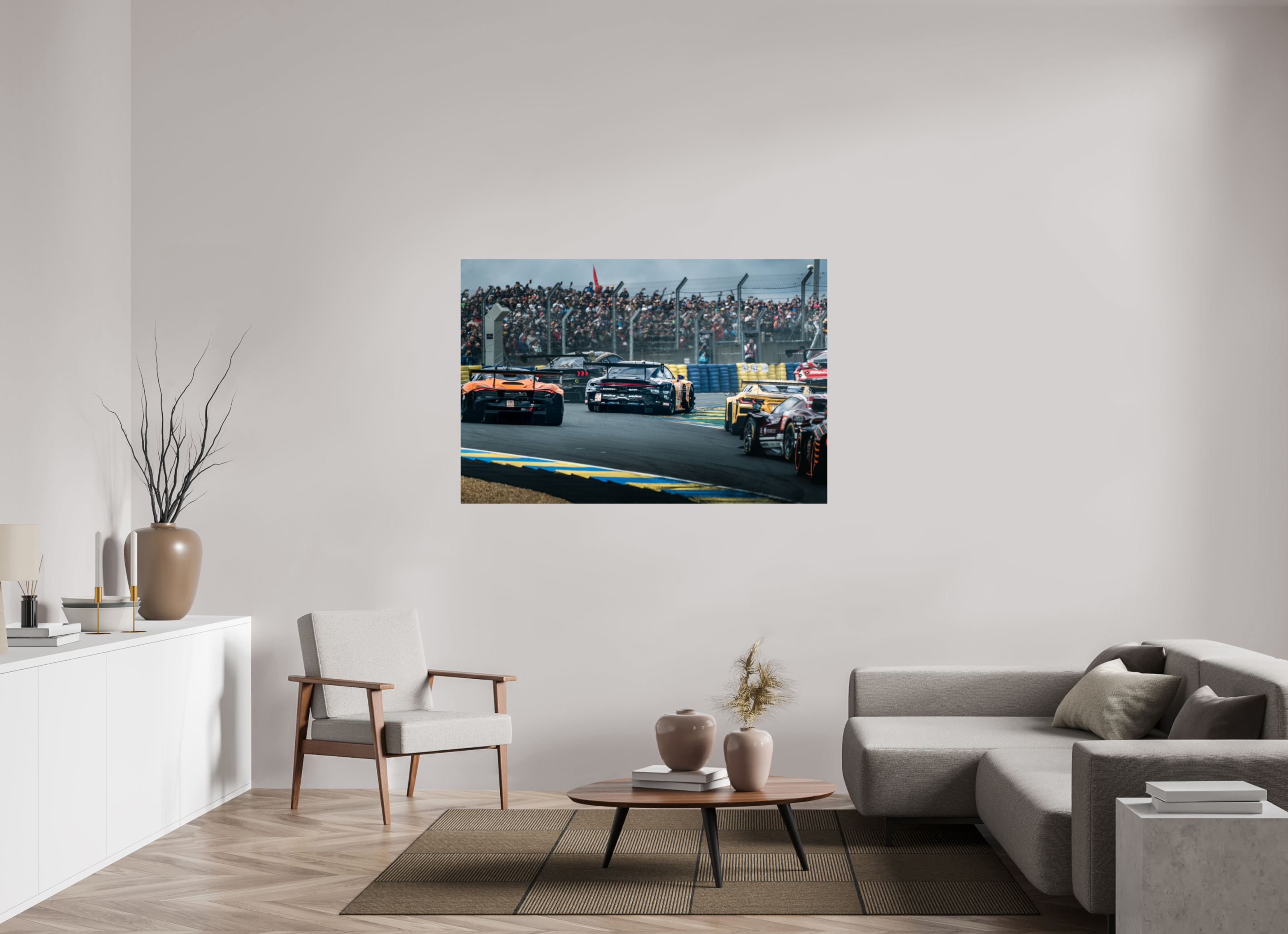 150 x 100 cm, Photo Print On Fuji Crystal DP II Photographie Murale - 24H Du Mans 2023