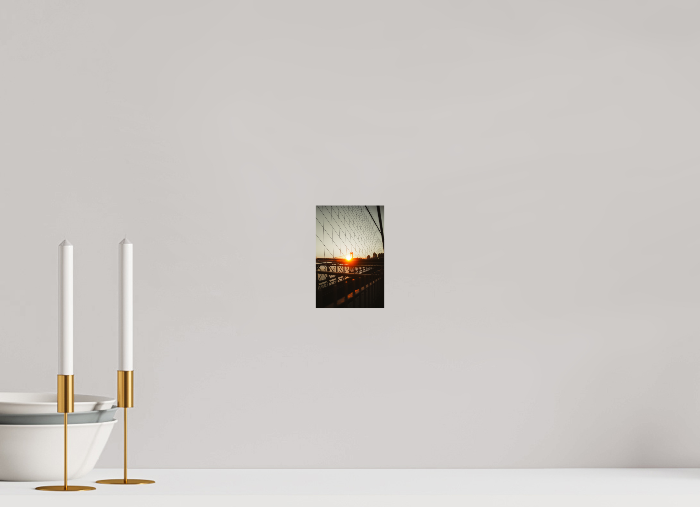 10 x 15 cm, Photo Print On Fuji Crystal DP II Photographie Murale - Pont de Brooklyn