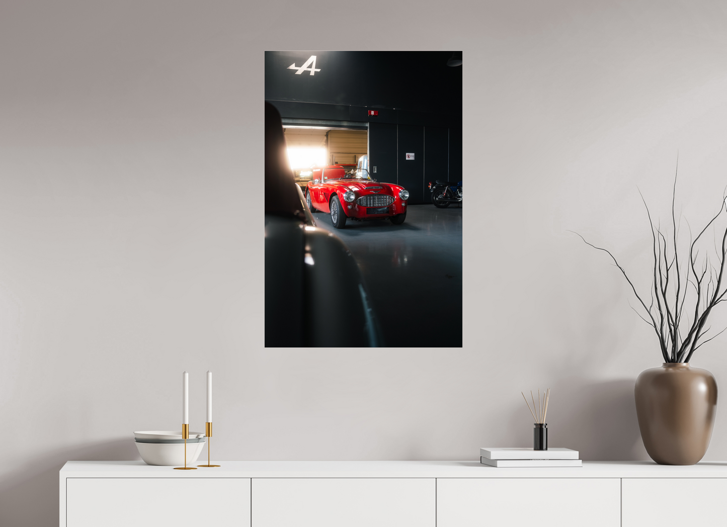 Austin Healey 3000 – Élégance dans un garage de légendes
