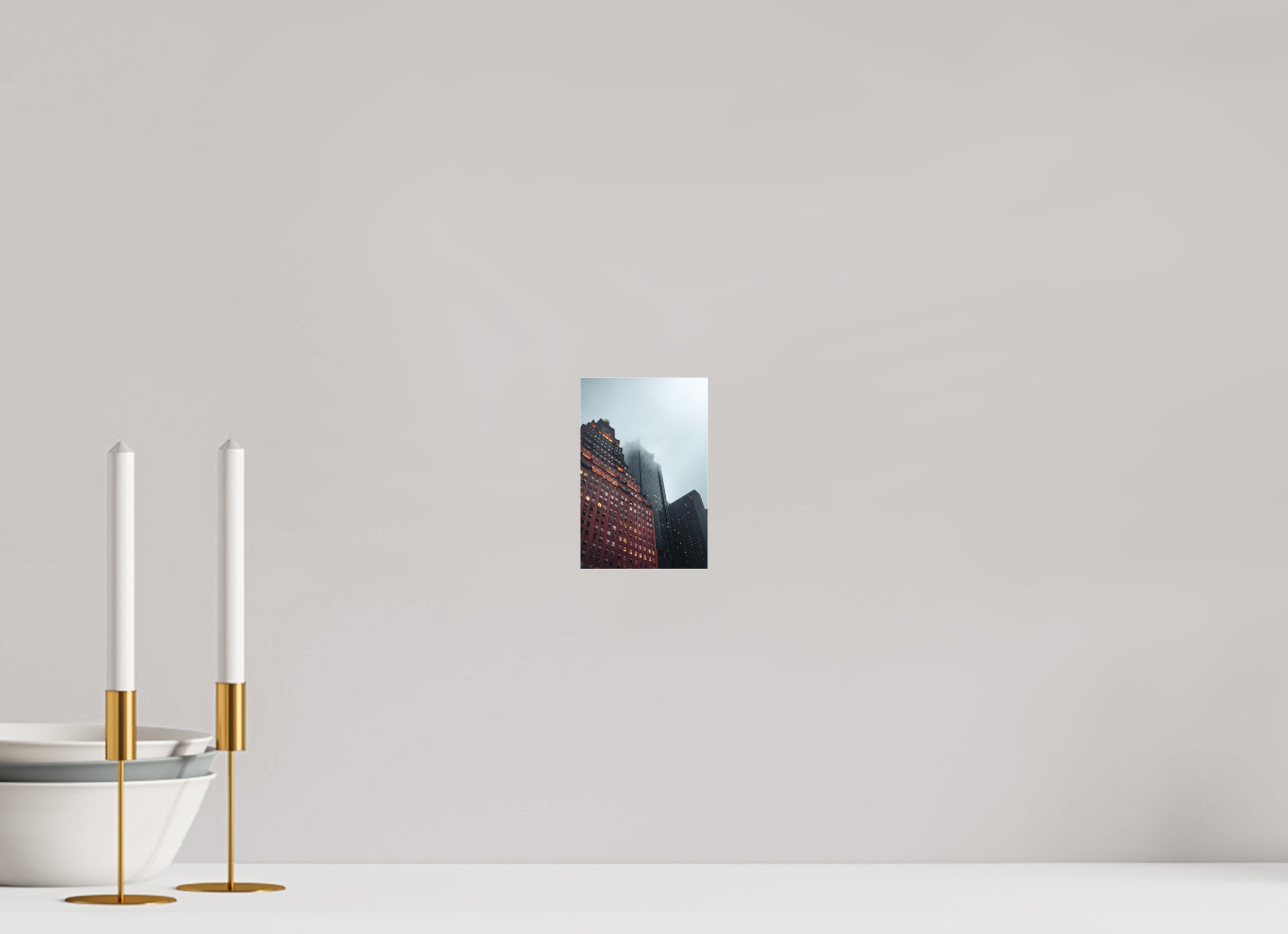 10 x 15 cm, Photo Print Under Acrylic Glass Photographie Murale - Building New-York n2