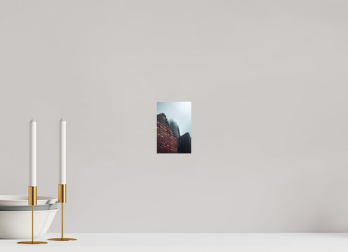 10 x 15 cm, Photo Print Under Acrylic Glass Photographie Murale - Building New-York n2