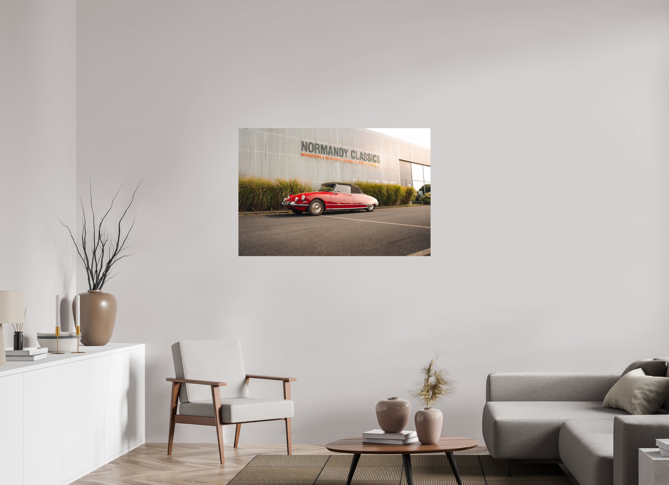 120 x 80 cm, Photo Print On Fuji Crystal DP II Photographie Murale - DS 21 Cabriolet
