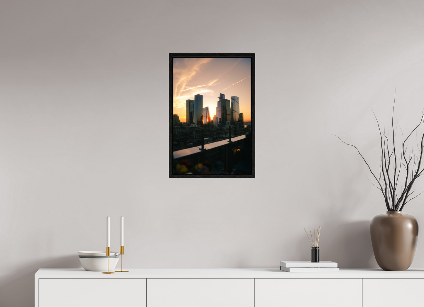 Crépuscule Urbain à New York