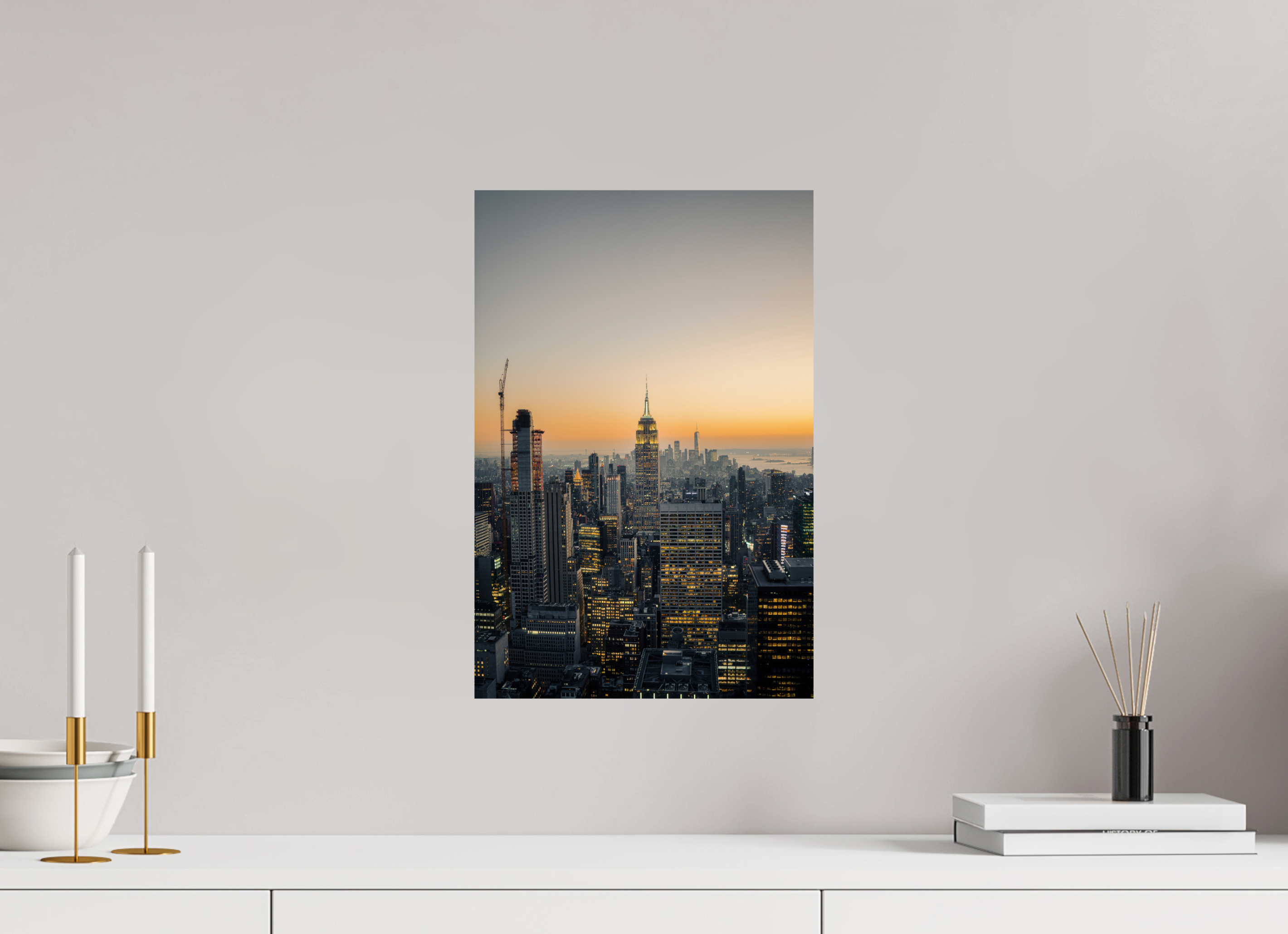 30 x 45 cm, Photo Print On Fuji Crystal DP II Photographie Murale - Empire State Building
